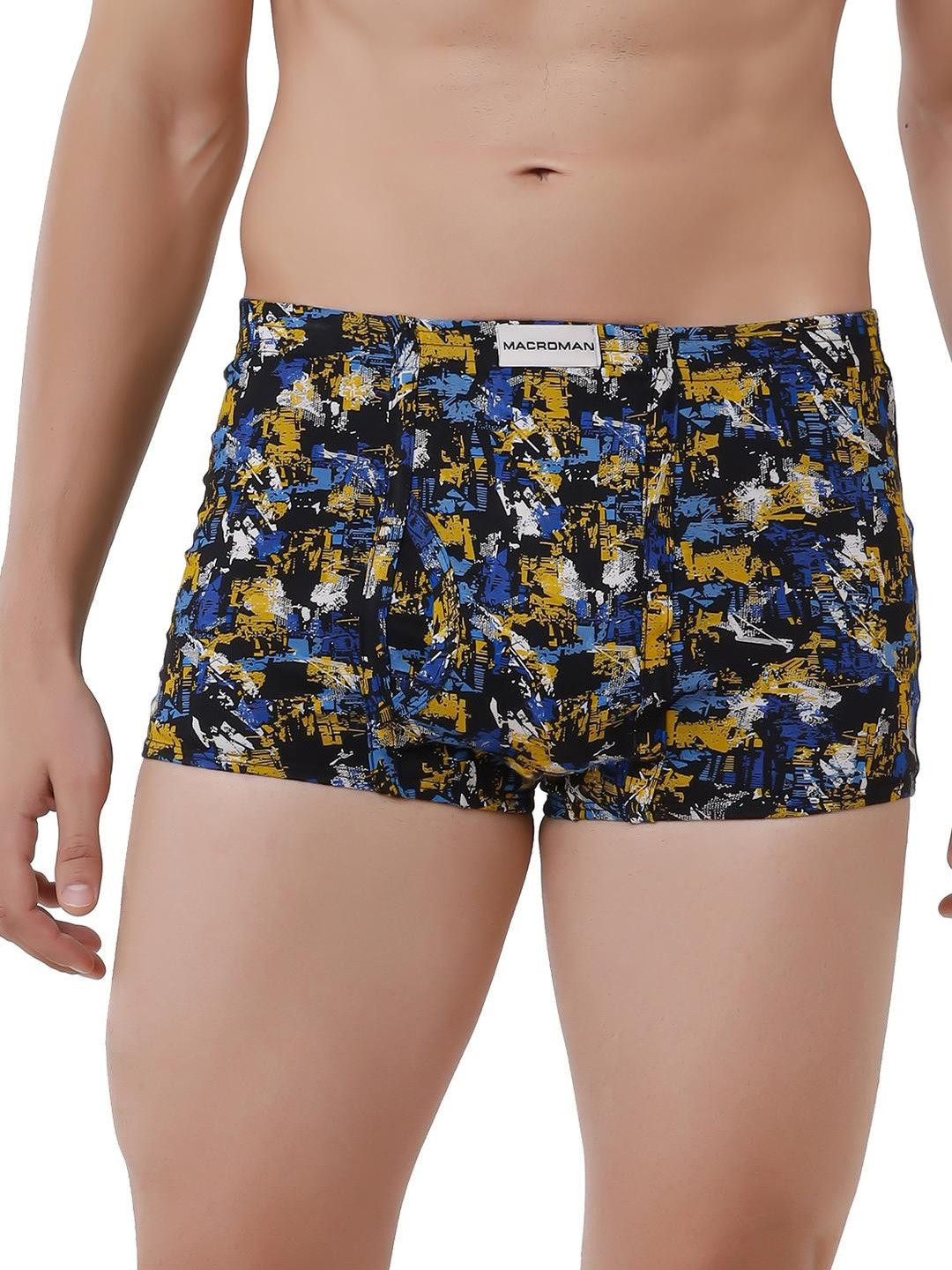 Rupa Pack of 8 Men Cotton Assorted Printed Mini Trunk