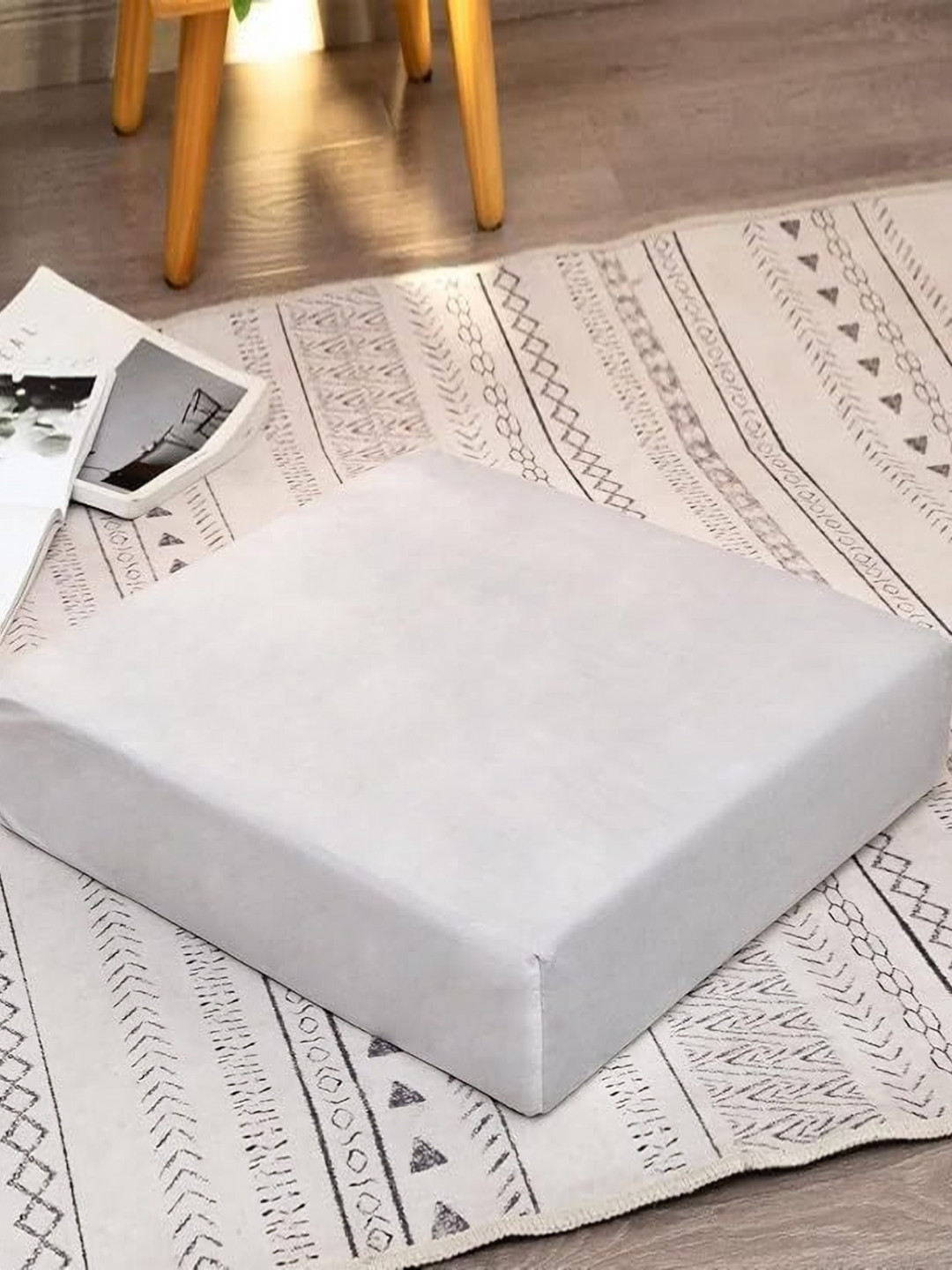 VRINDAKUL White Pregnancy Sleep Pillow