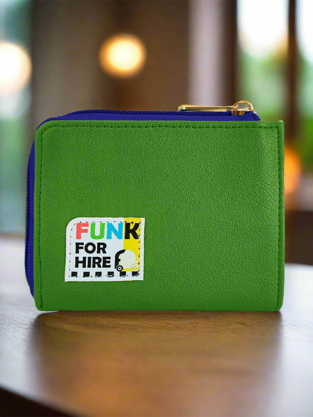 Funk For Hire Women Zip Around Wallet