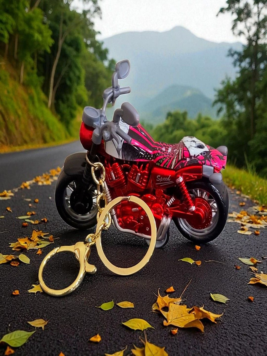 ADOREAL Royal Enfield Bullet Keychain And Keyring