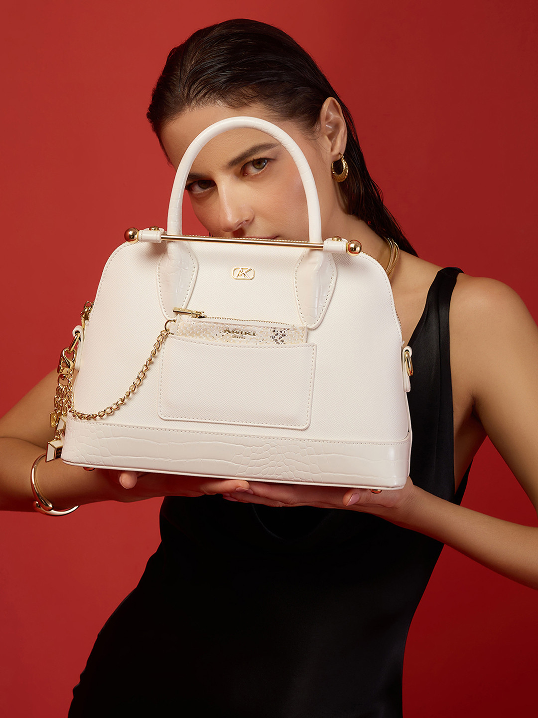 Akiki London Women Salisbury 30 Small Satchel Handbag