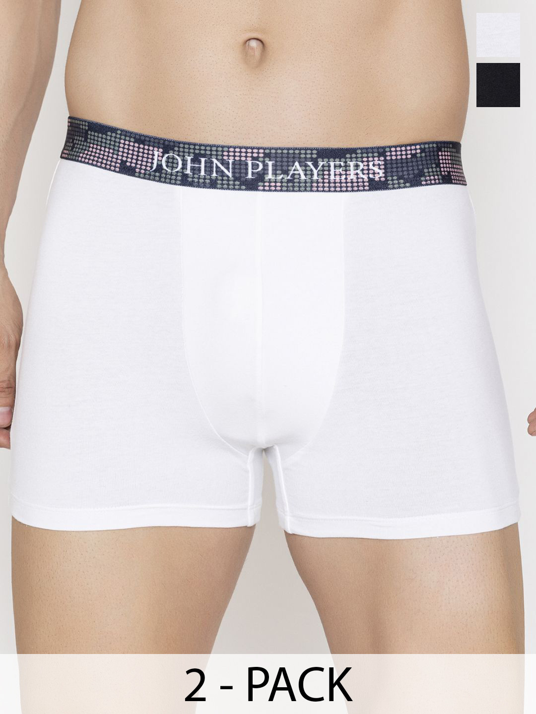 John Players Pack of 2  Classic Cotton Trunks
