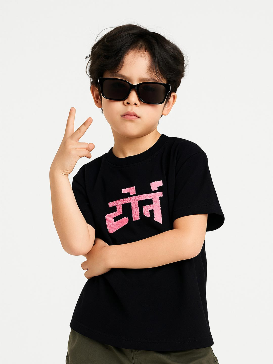 THE TORN Boys Black Tshirts