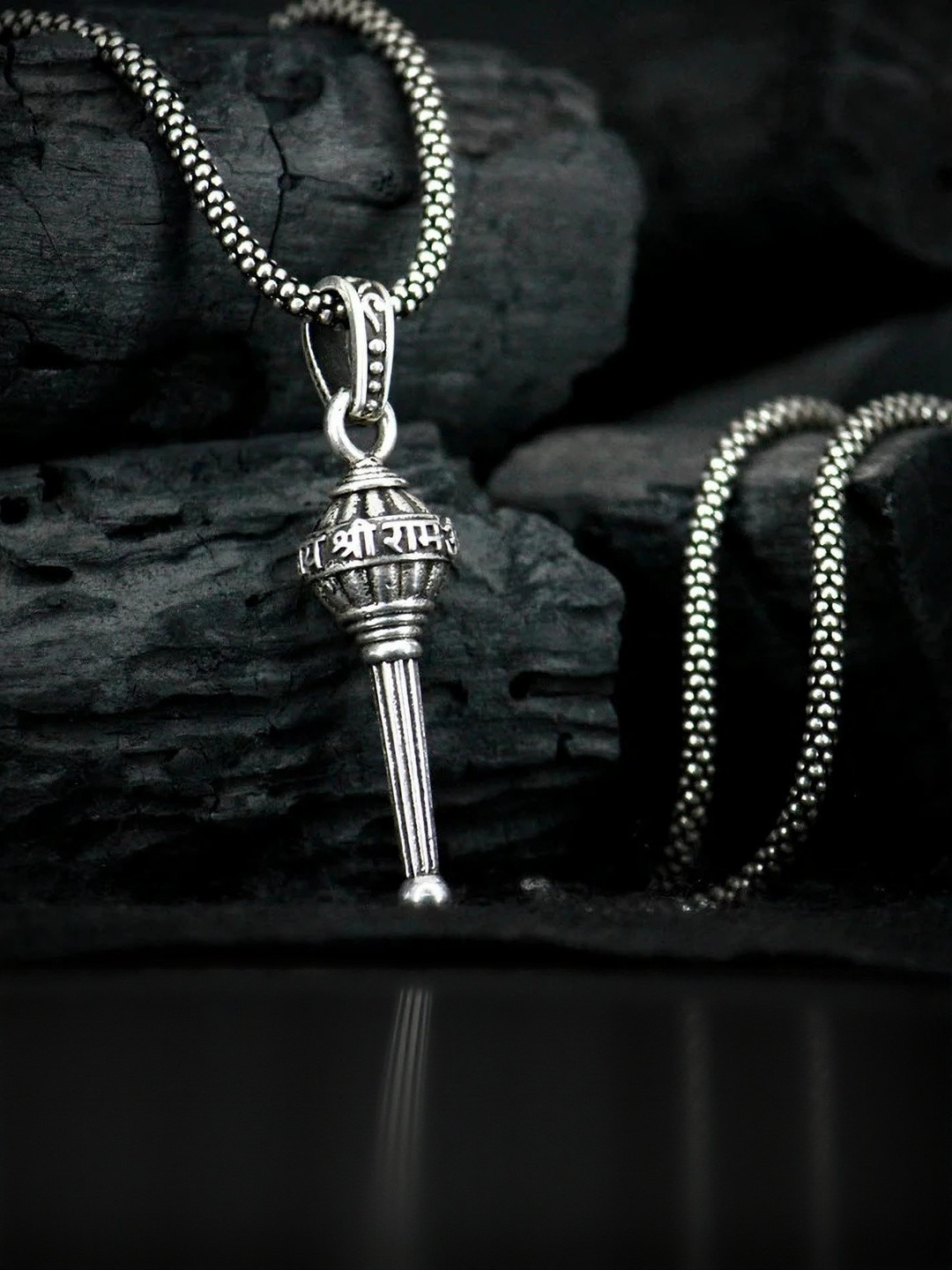 RENU CREATION Unisex Oxidised Necklace