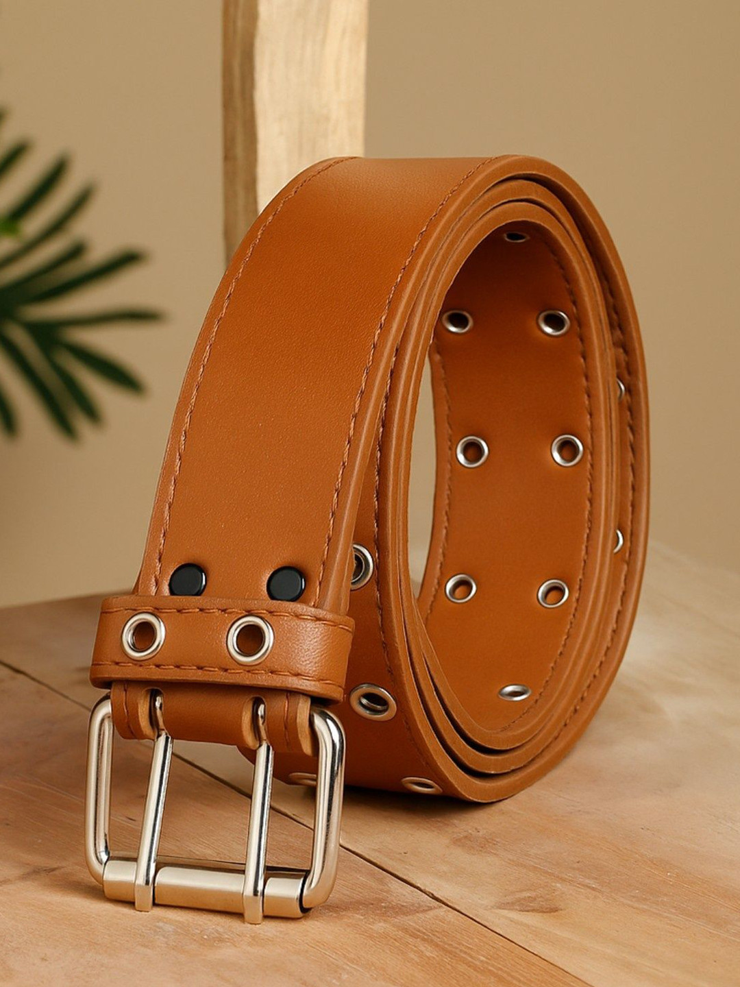 TYBELT Women's Vegan Leather Adjustable Belt