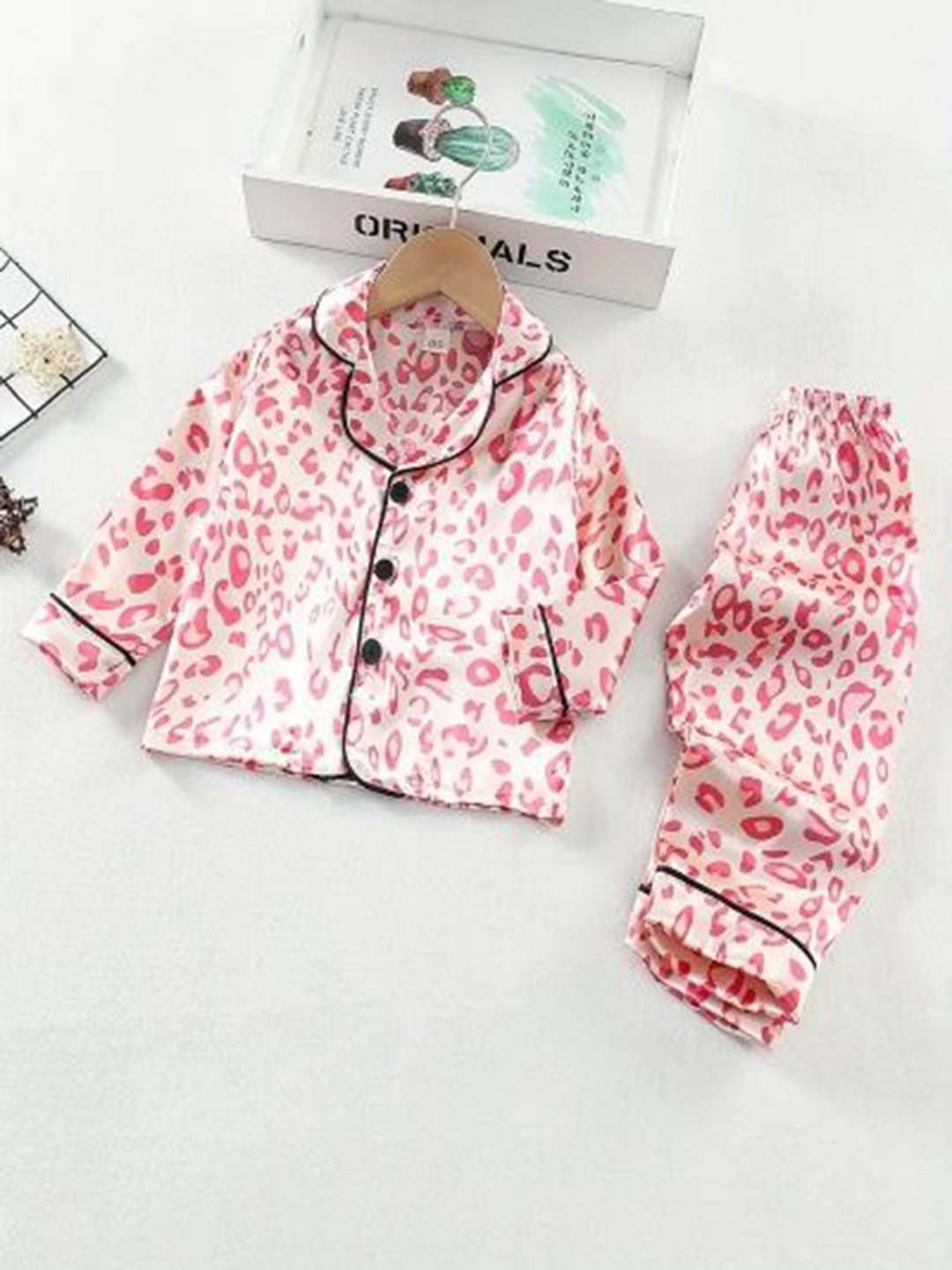 PAGHDAL BROTHER Kids digital Printed Shirt & Pyjamas Night suit