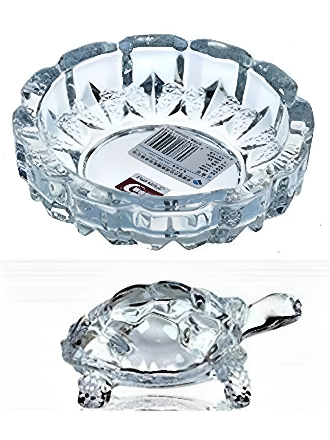 VASTU ART Transparent Birds & Animals Showpiece