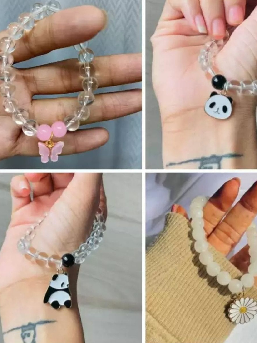 Amit Fashion Set Of 4 Plastic NA Bangle