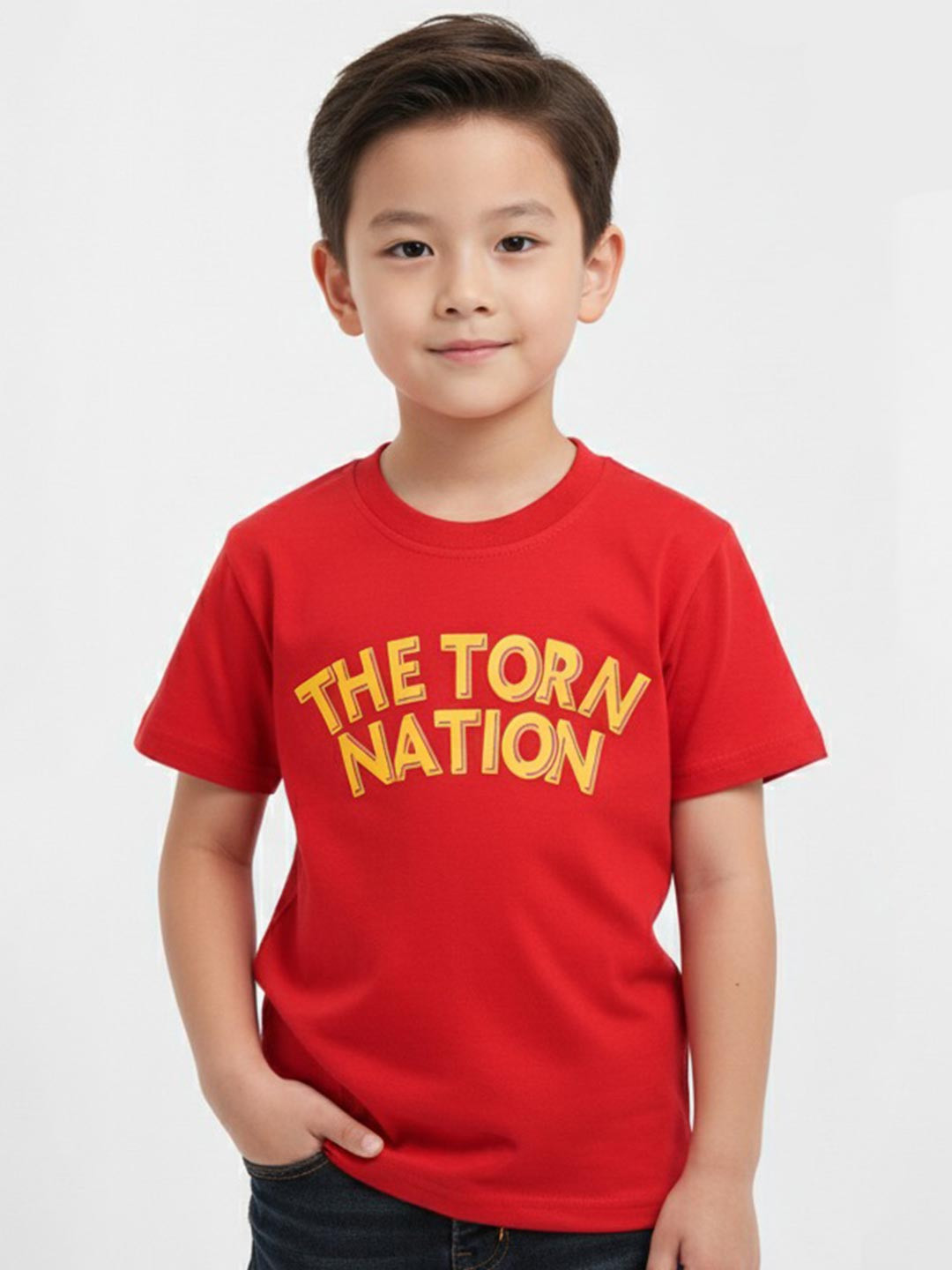 THE TORN Boys Red Tshirts