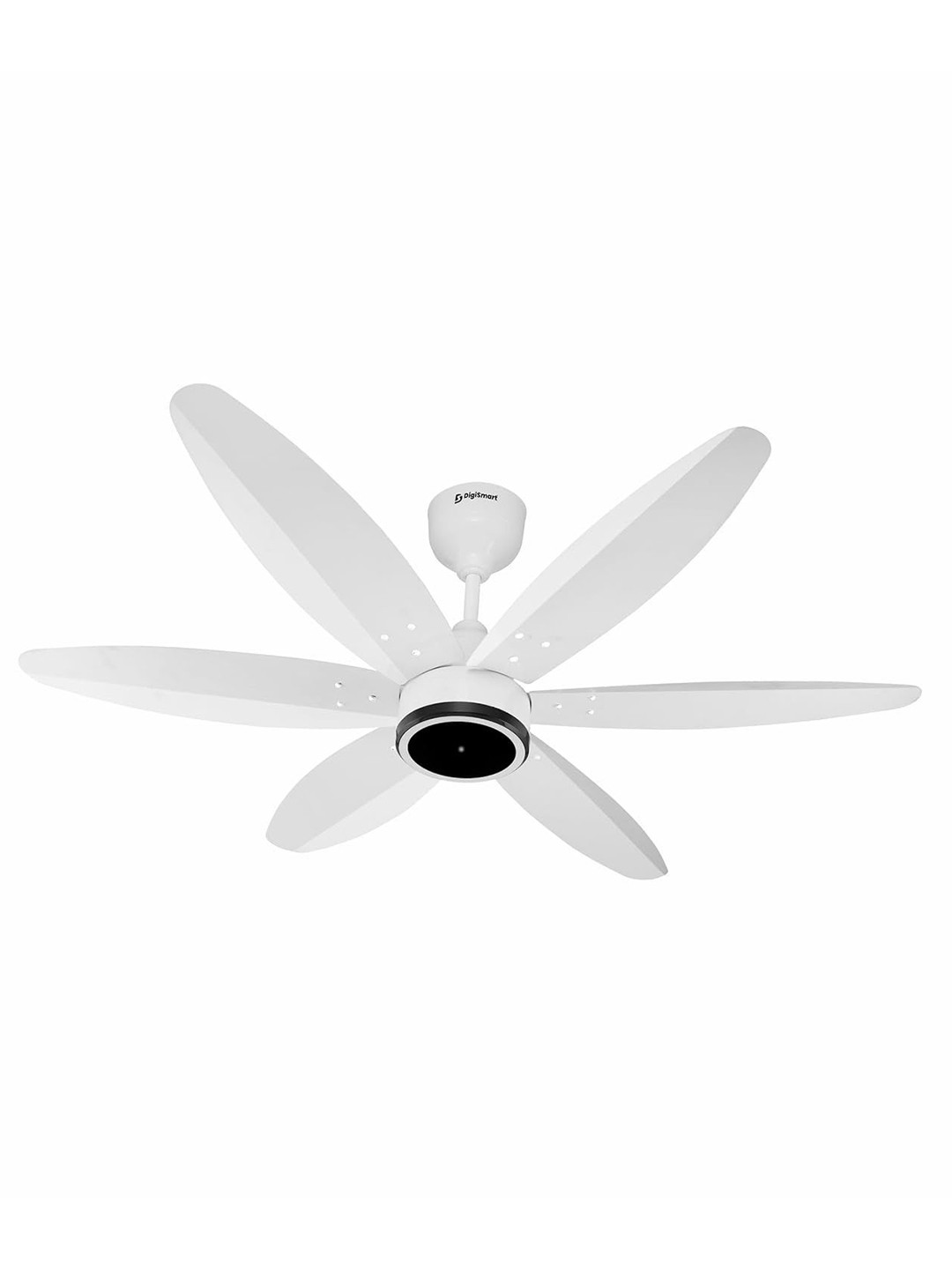 Myntra Elegant Homes X DigiSmart White Regulator 5 Blades Ceiling Fan