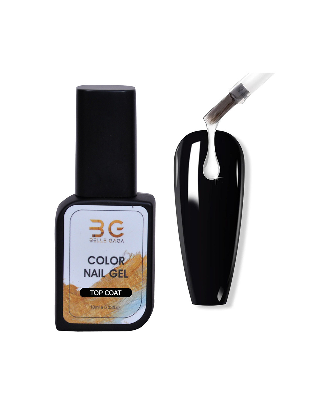 BELLE GAGA Ultra-Gloss Shine Glossy Long-Wearing Gel Nail Polish - 10 ml - Top Coat