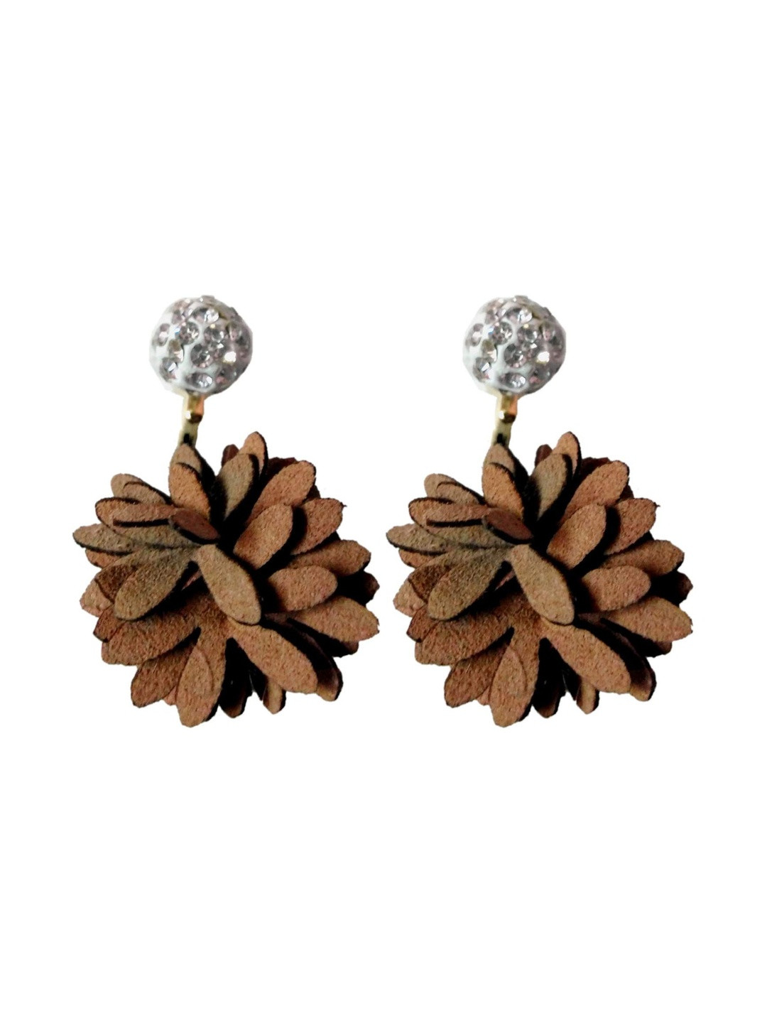 Sitashi Brass-Plated BrassDrop Earrings