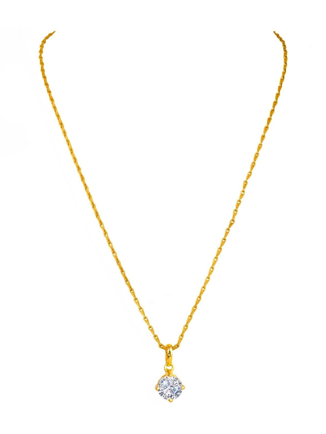 JFL - JEWELLERY FOR LESS Women Circular Pendants with Chains