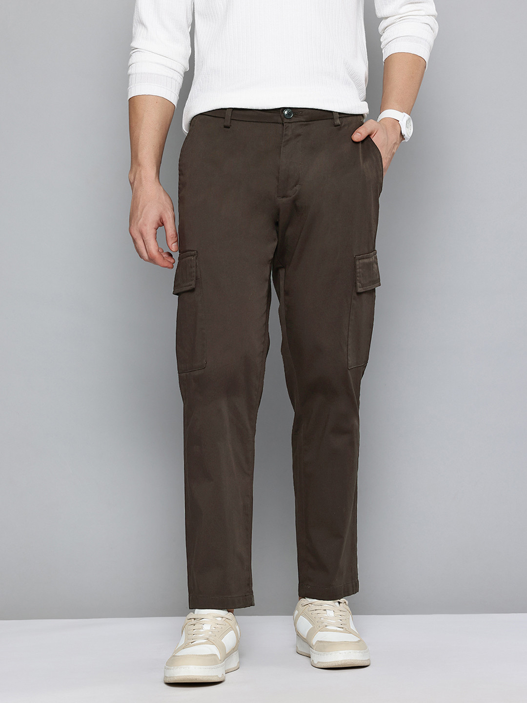 Flying Machine Relaxed Fit Crop Cargos