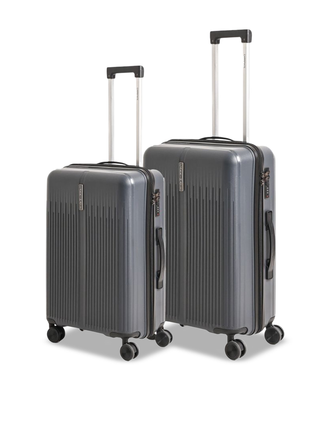 CARRIMATE Set Of 2 Bristol 360 Spinner Wheels Built-In Lock Hard-Sided Trolley Bags