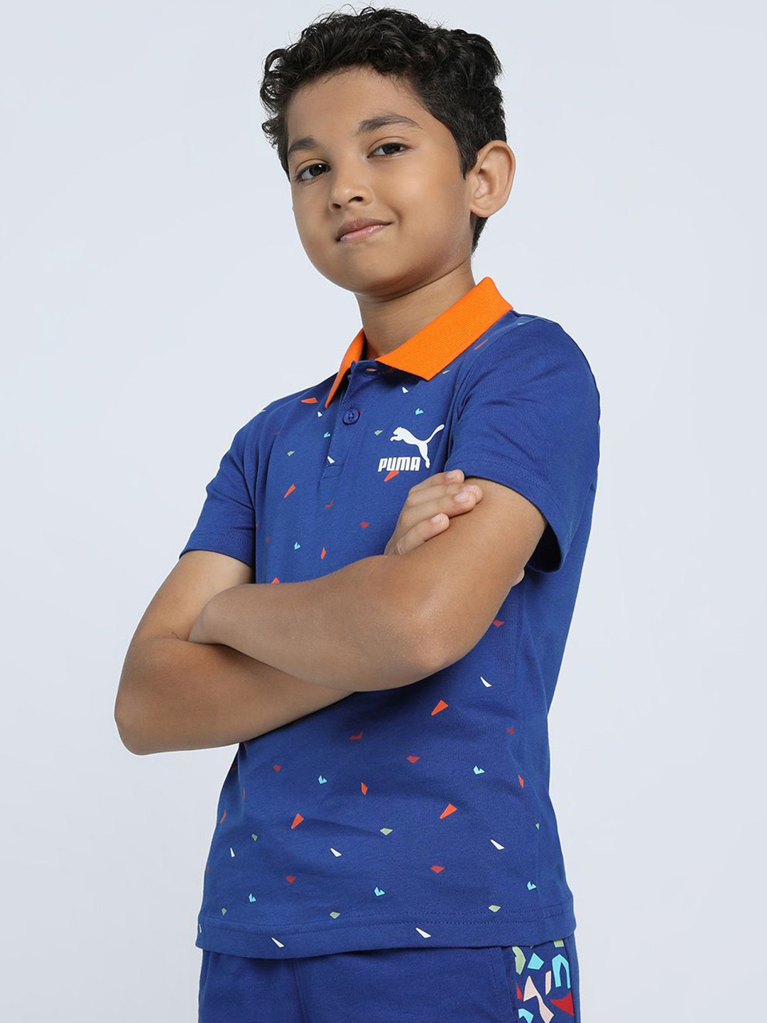 Puma Classics Boy's Graphic Polo