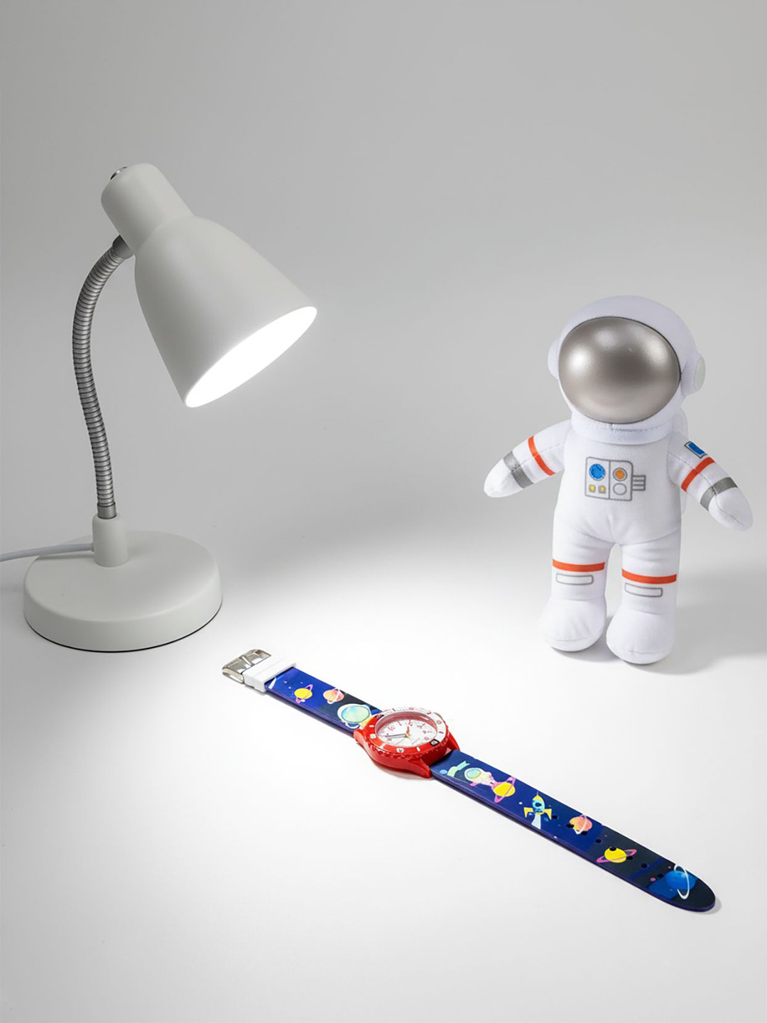 Time Up Kids Printed Dial & Textured Straps Analogue Watch BTR-CROWN-7