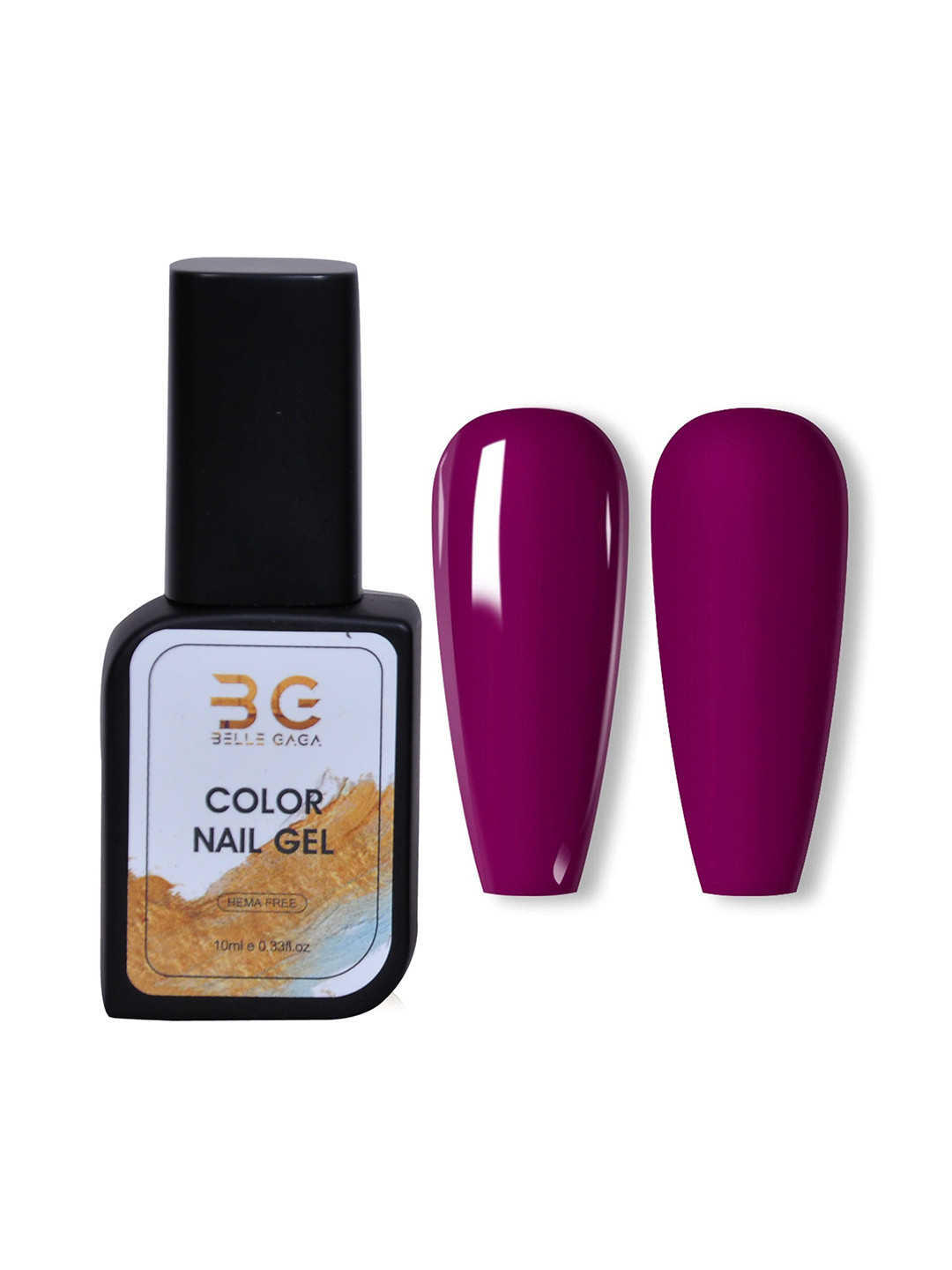 BELLE GAGA Hema Free Glossy Long-Wearing Gel Nail Polish - 10 ml - HF30