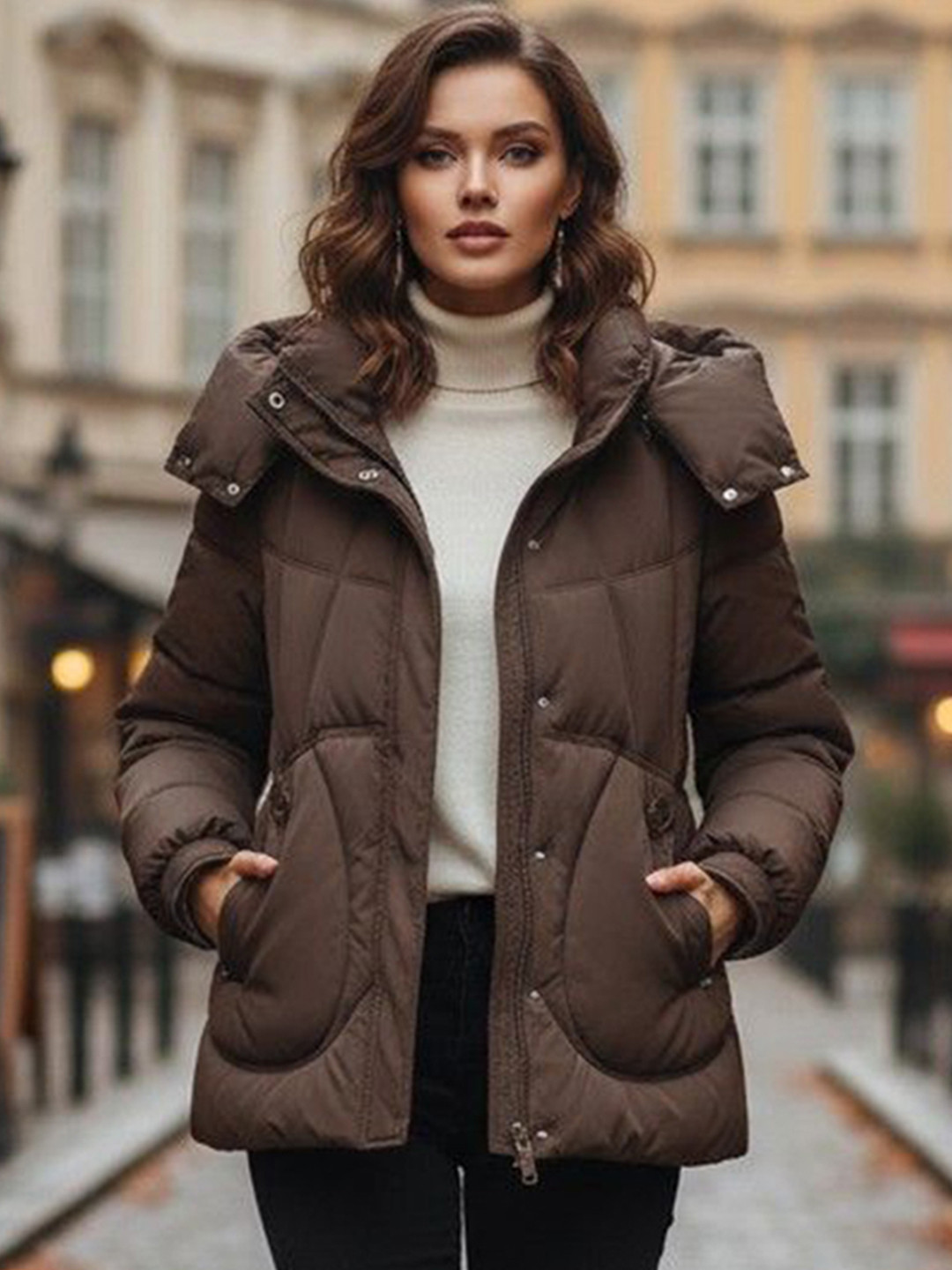 Mast & Harbour Hooded Parka Jacket