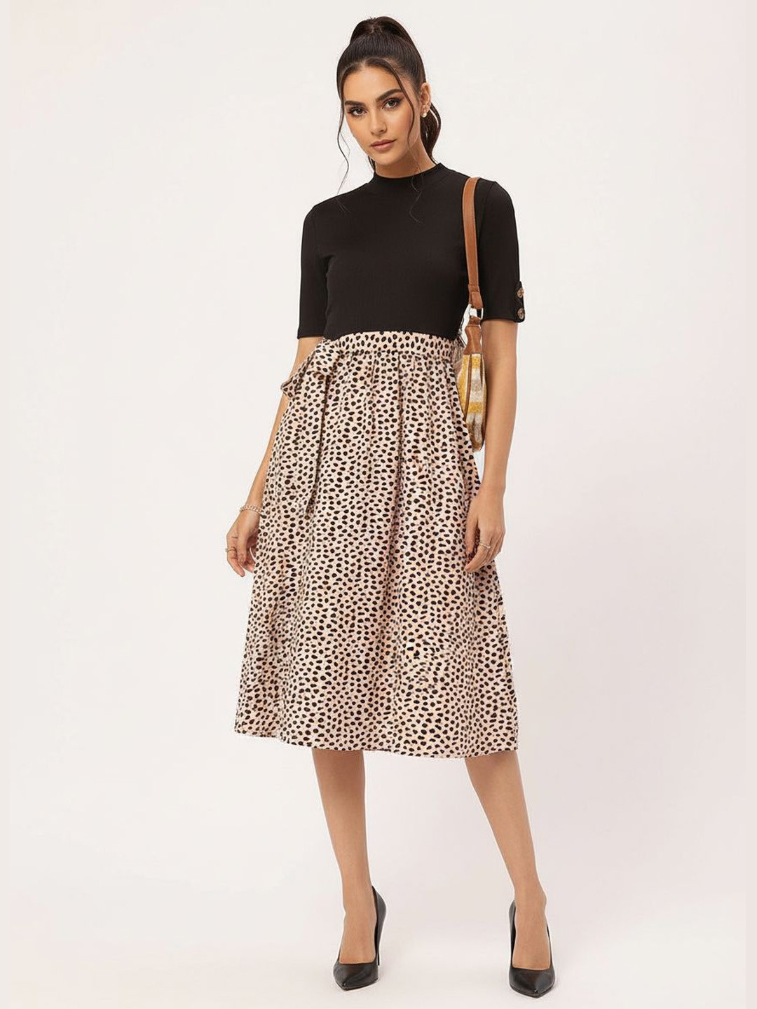 DressBerry Fierce Muse Wild Chic Animal Printed Dress