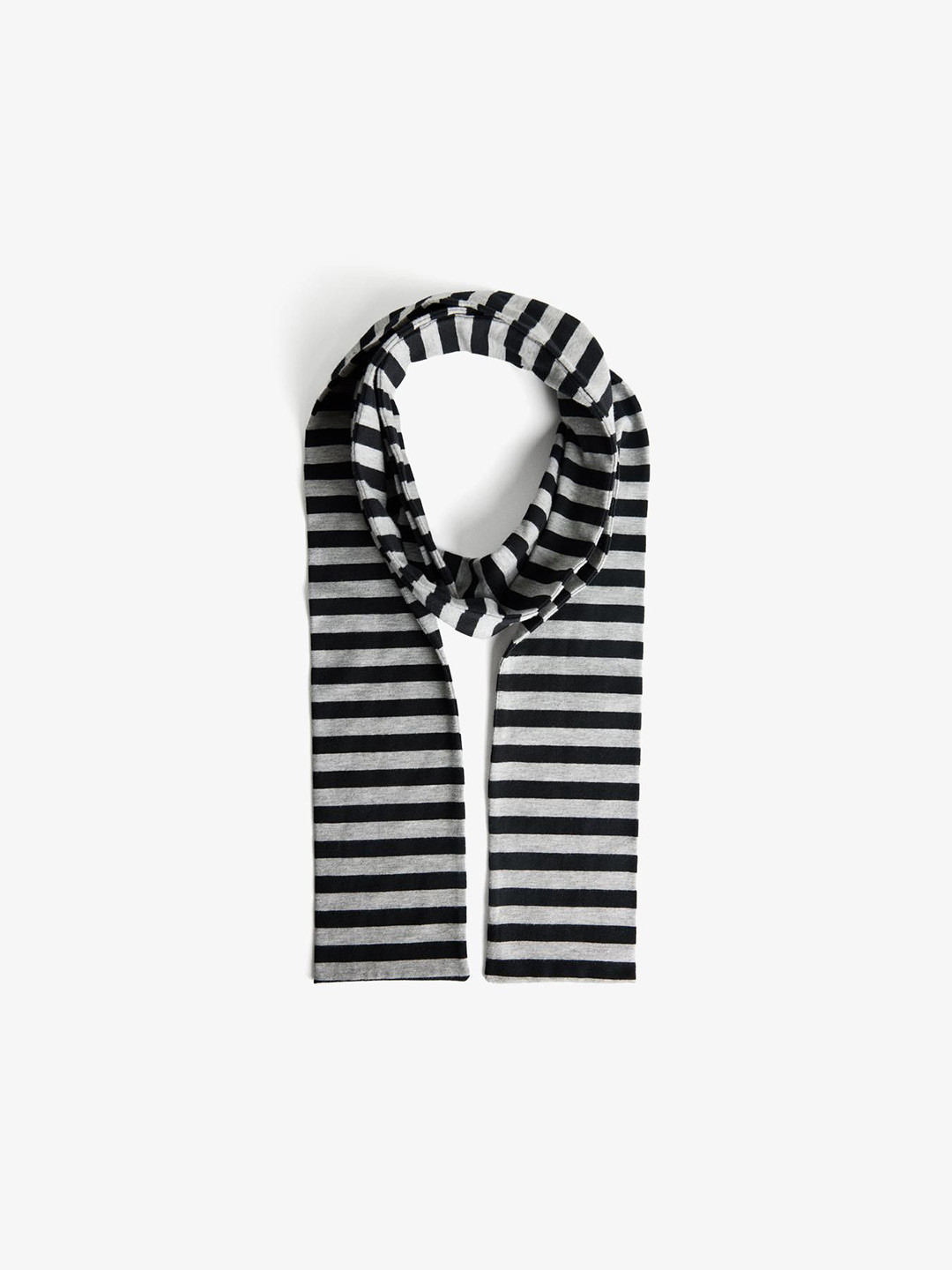 Bershka Extra Lonng Print Cotton Scarf