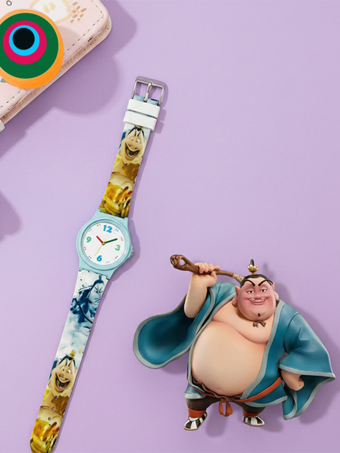 Time Up Kids Printed Dial & Straps Analogue Watch BTR-C8657-105