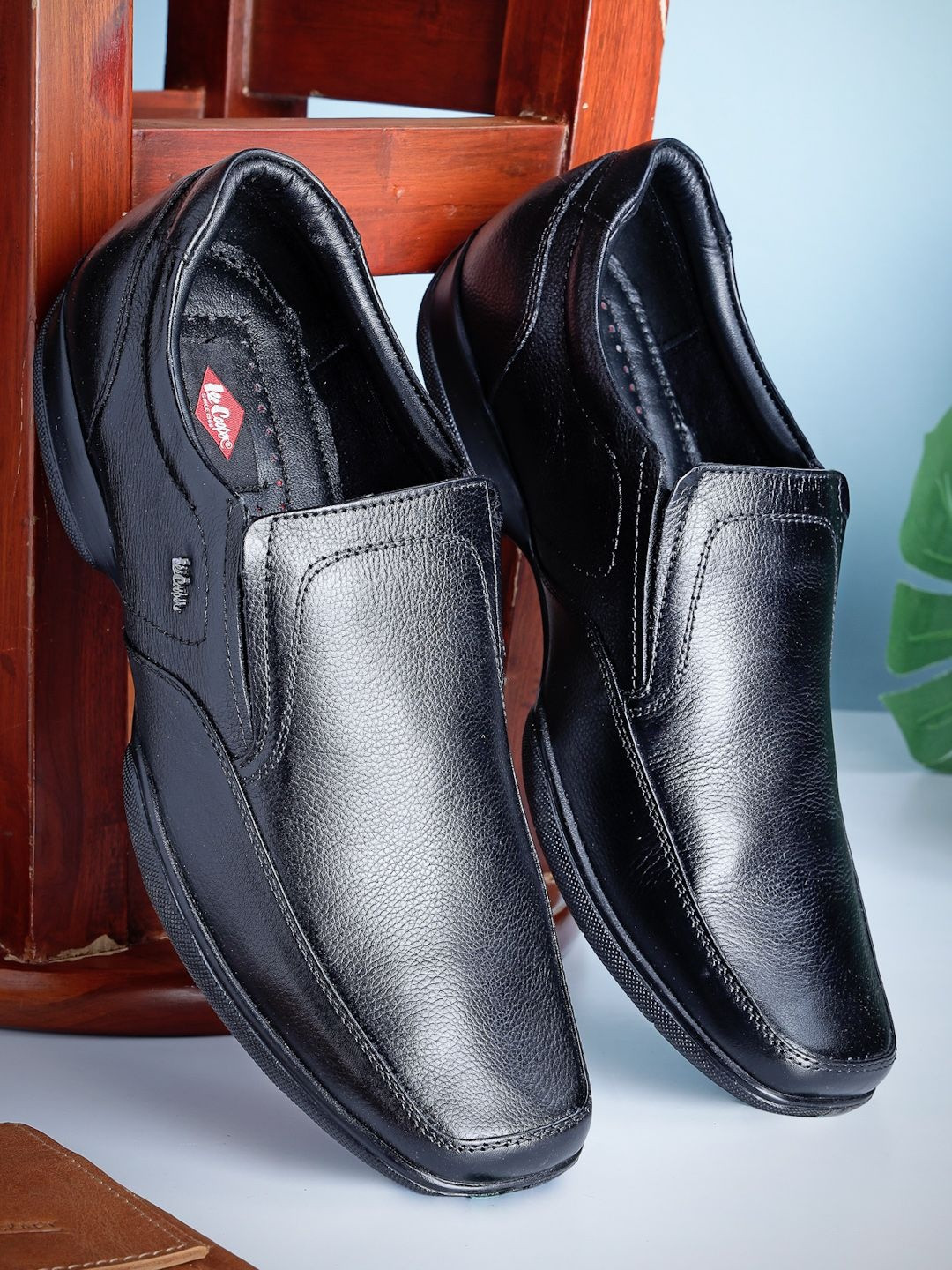 Lee Cooper Men Leather Comfortable and Lighweight Formal Shoes