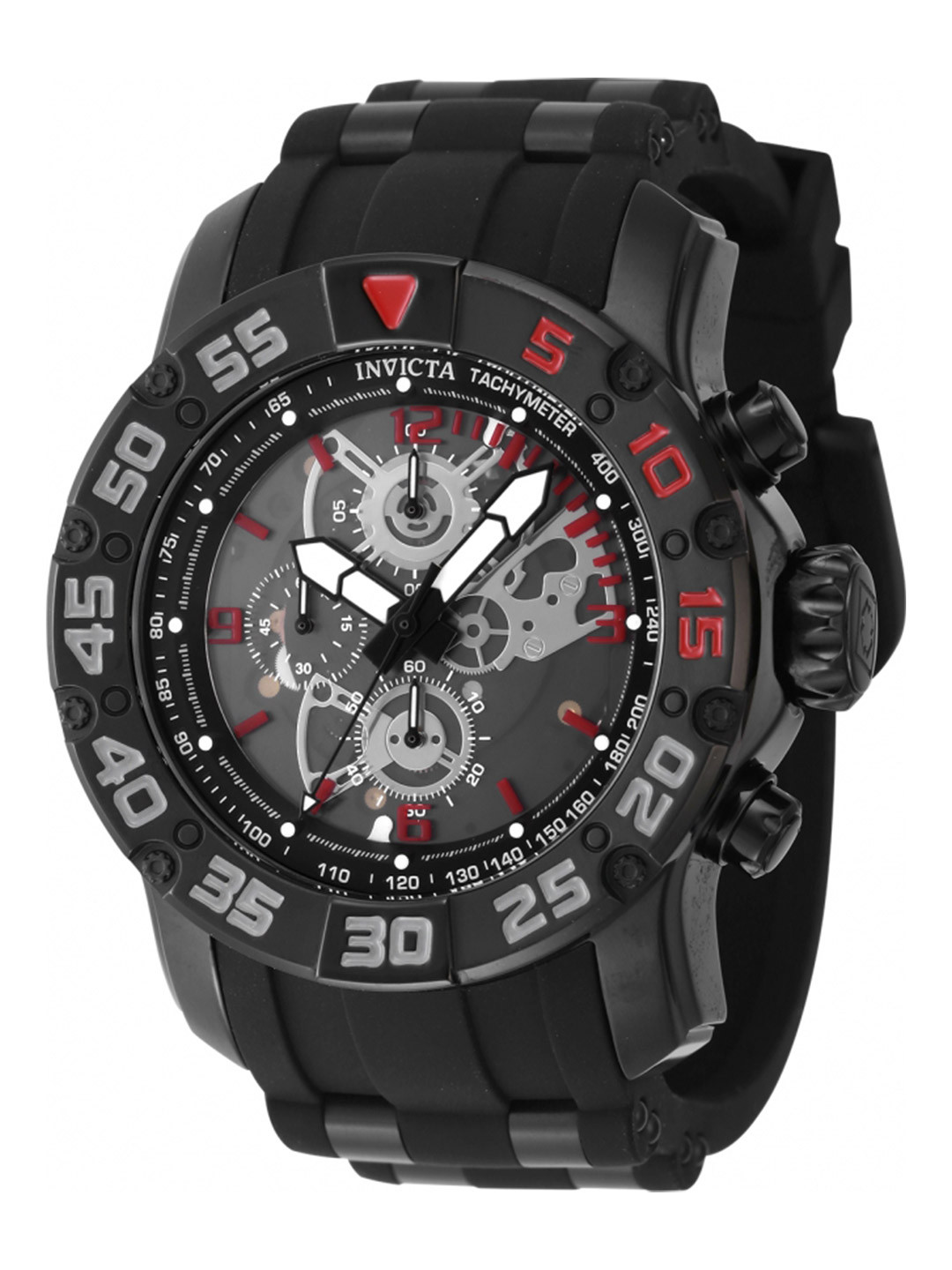 Invicta Racing Men Skeleton Dial & Straps Analogue Watch 48063