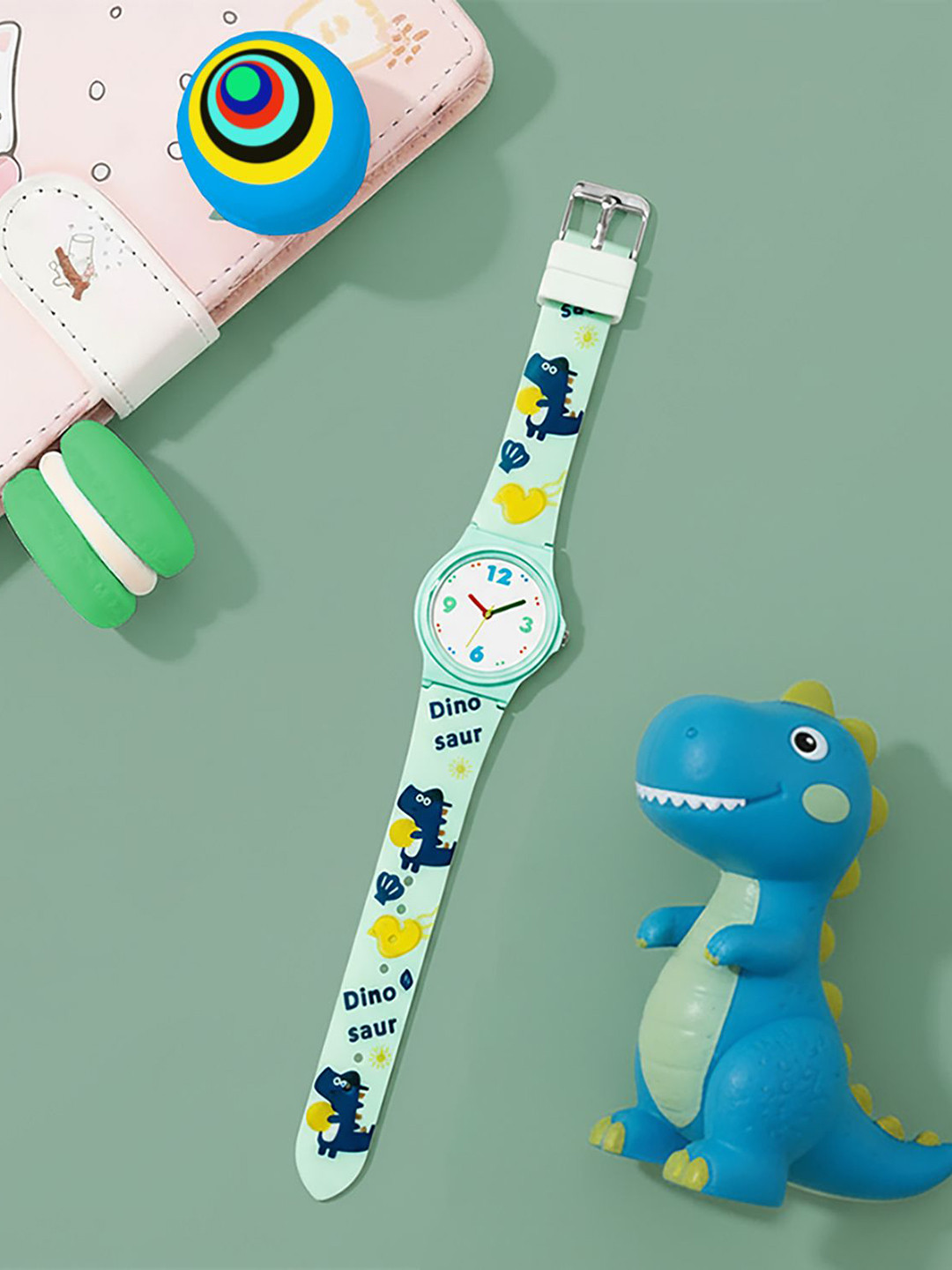 Time Up Kids Printed Dial & Straps Analogue Watch BTR-C8657-109