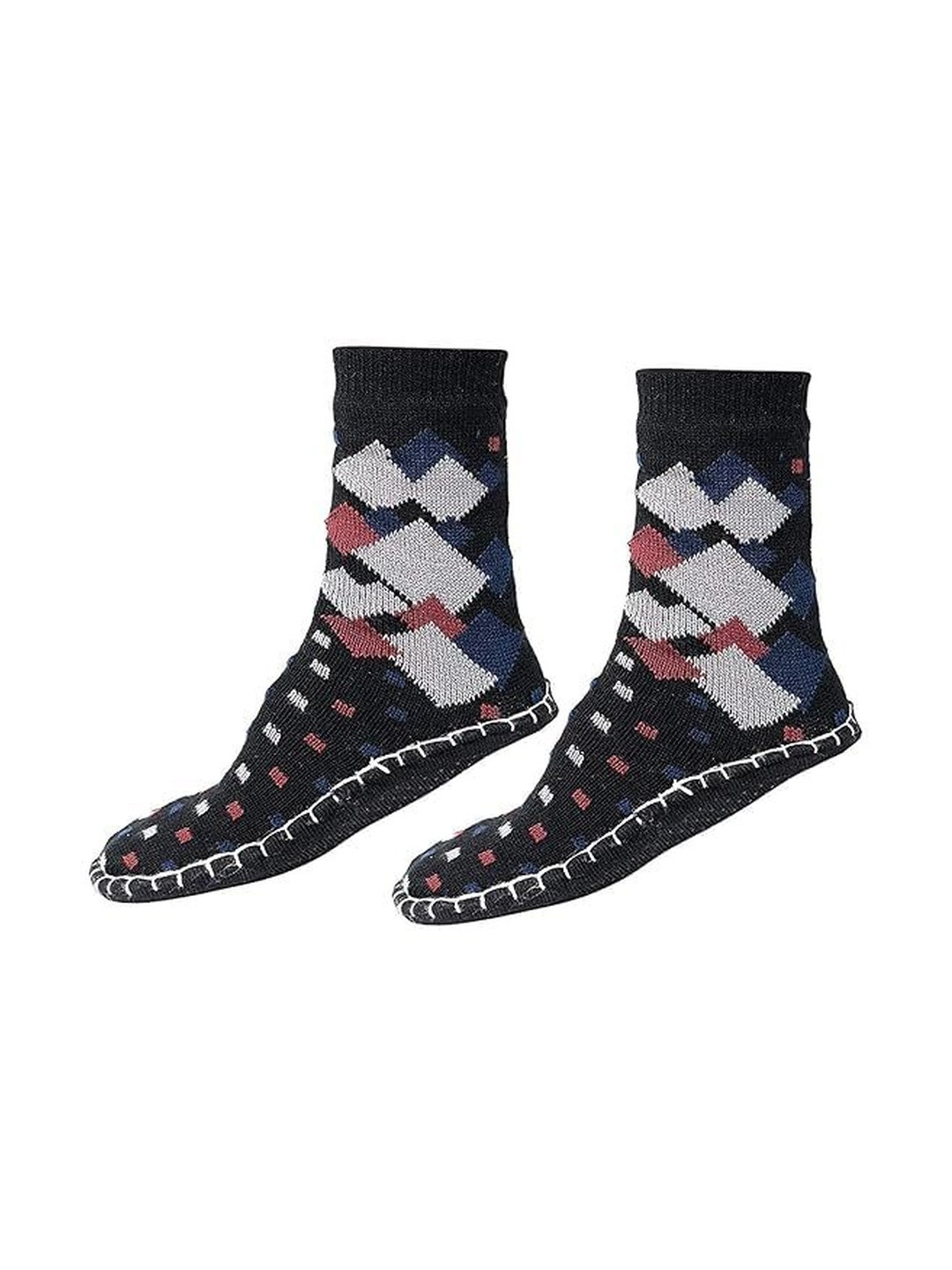 Eleg & Stilance Assorted Wool Fleece Lined Slipper Socks