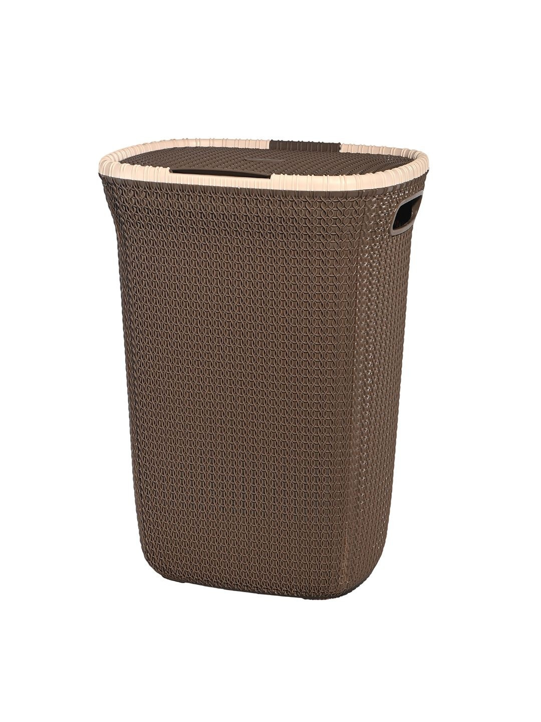 Myntra Elegant Homes Brown Plastic Laundry Basket