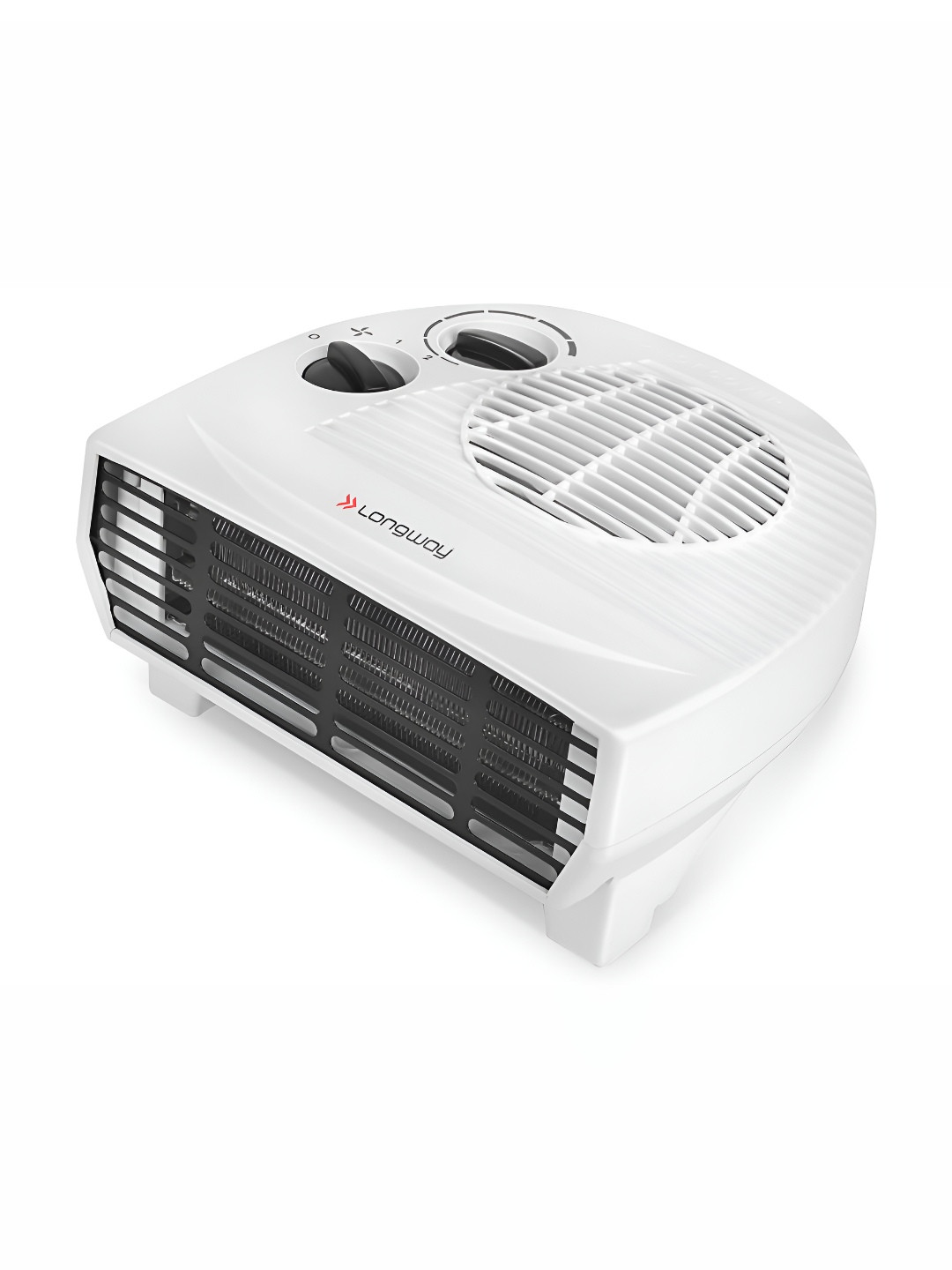 Longway White & Black Magma Fan Room Heater