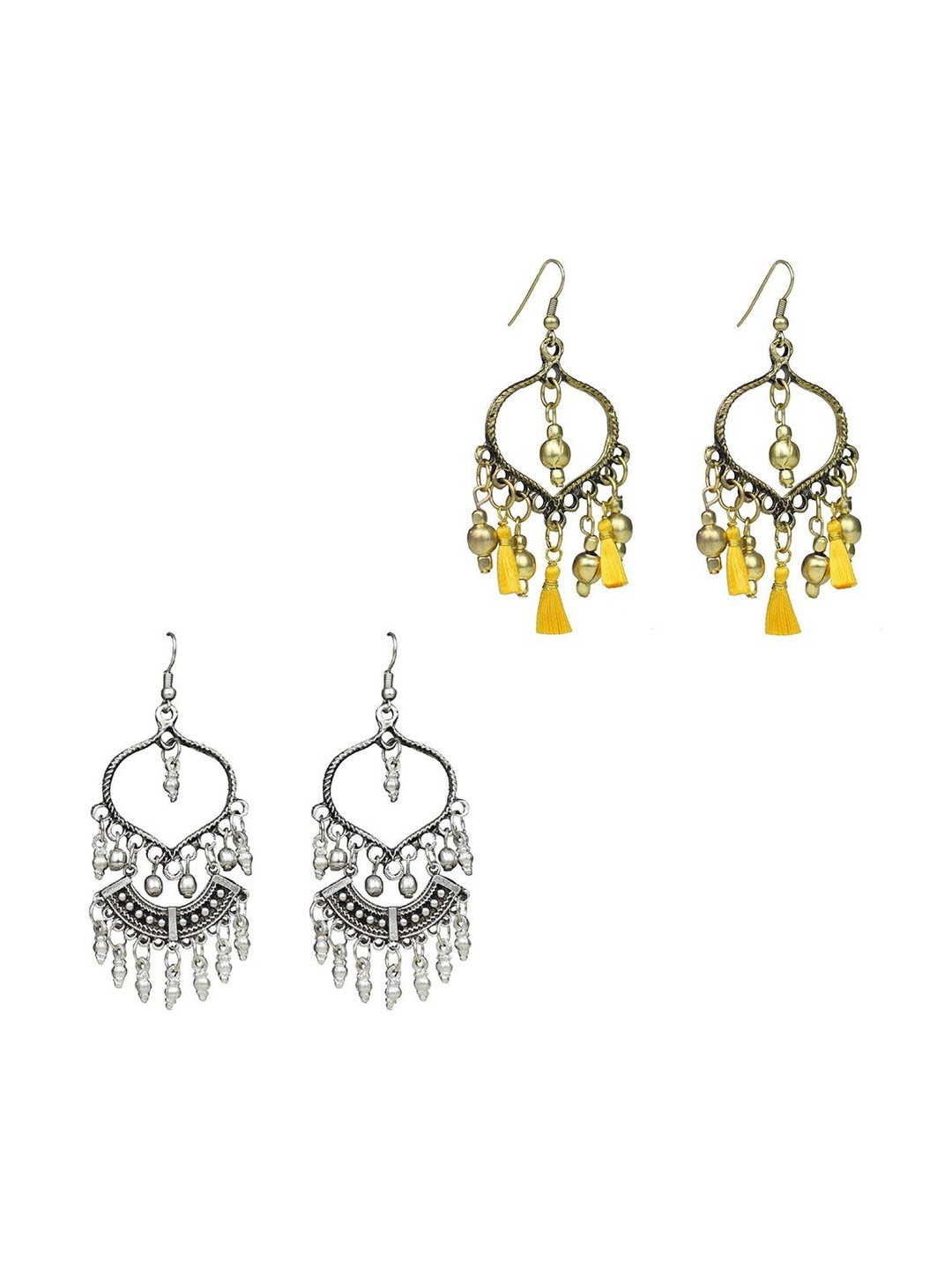 Sitashi Gold-Plated AlloyDrop Earrings