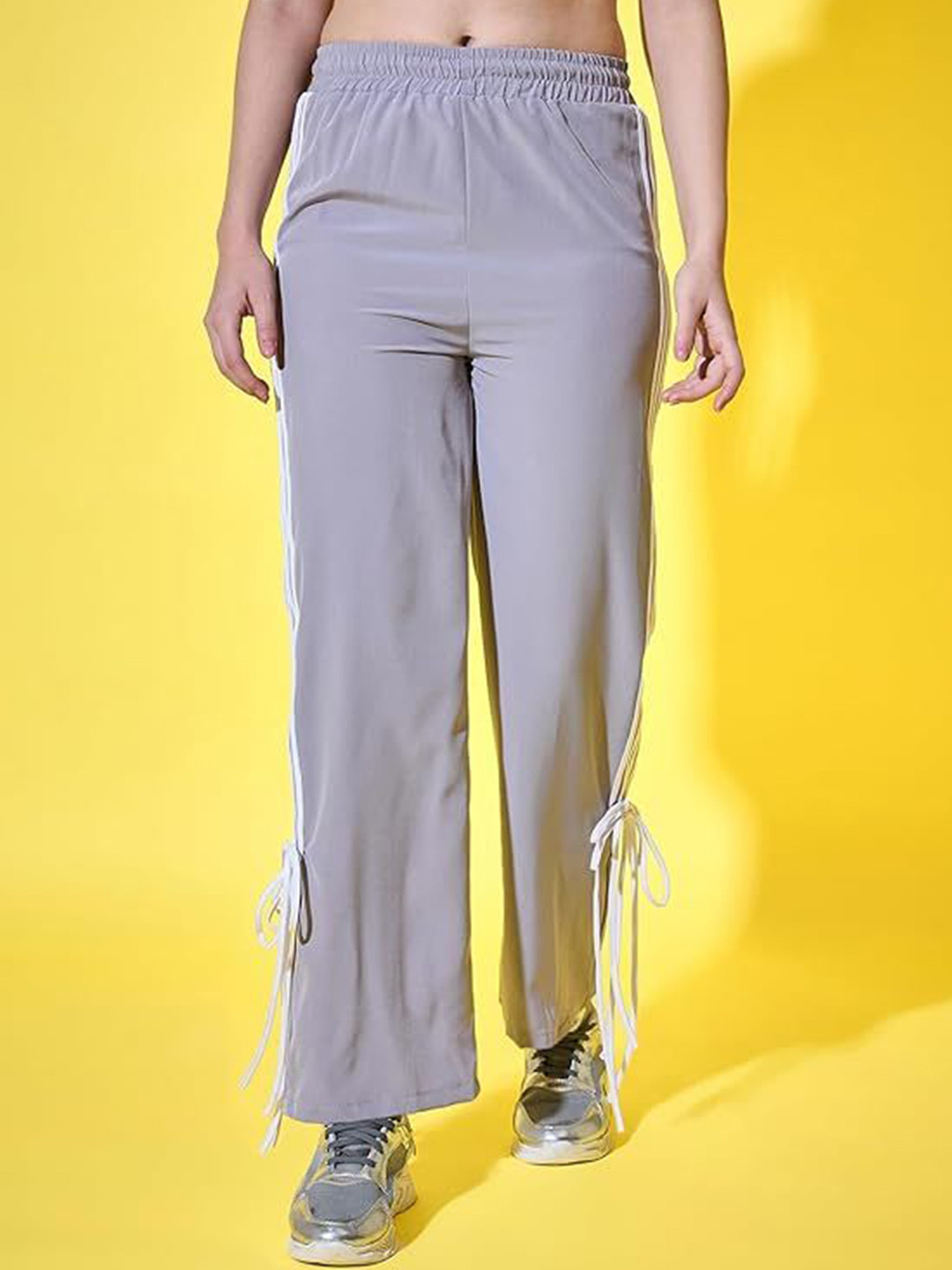 ORIEX THE ORIGINAL FASHION Women Relaxed High-Rise Easy Wash Regular Trousers