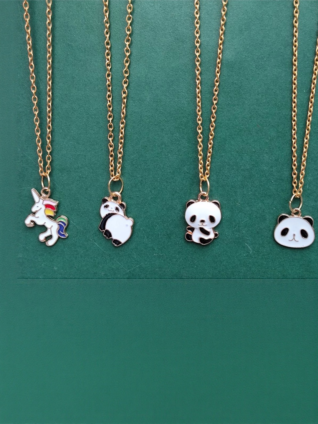 Amit Fashion Set Of 4 Animal Shaped Pendants