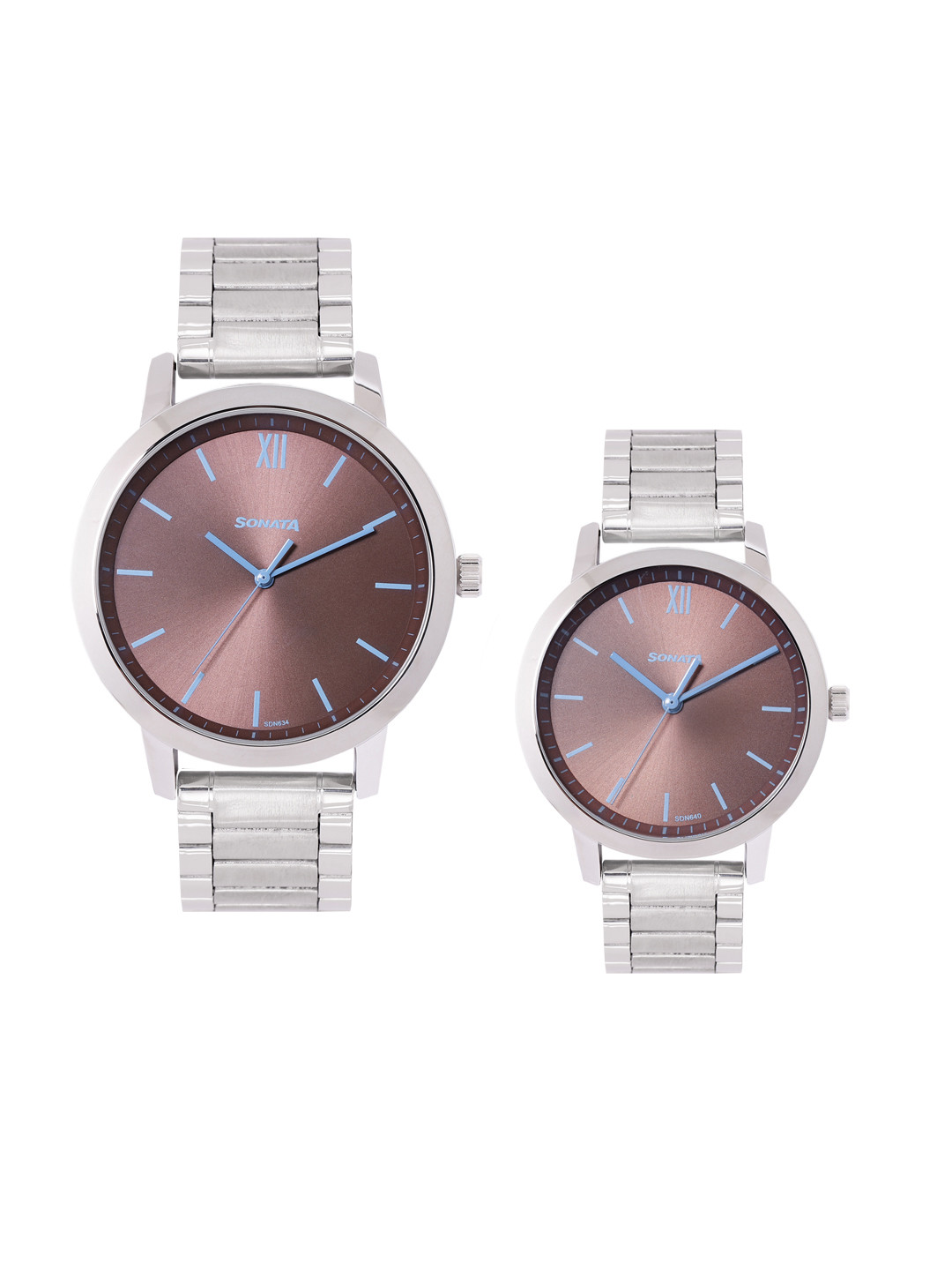 Sonata Unisex Printed Dial Bracelet Style Straps Analogue Watch NT7712887047SM01
