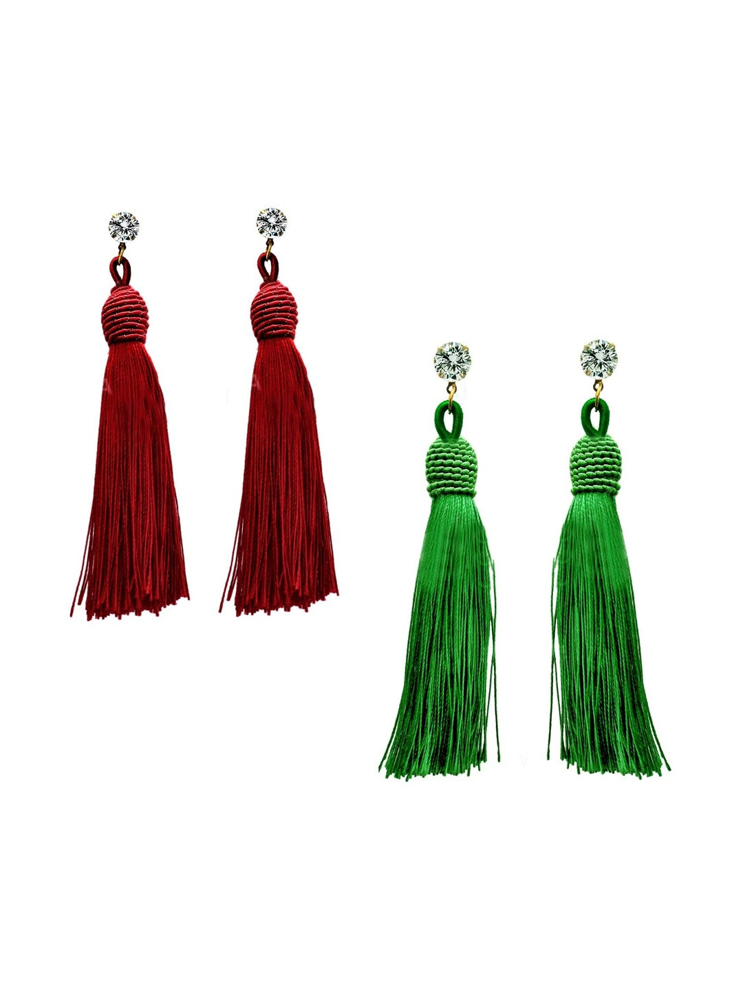 SitashiFabric Cubic Zirconia Studs