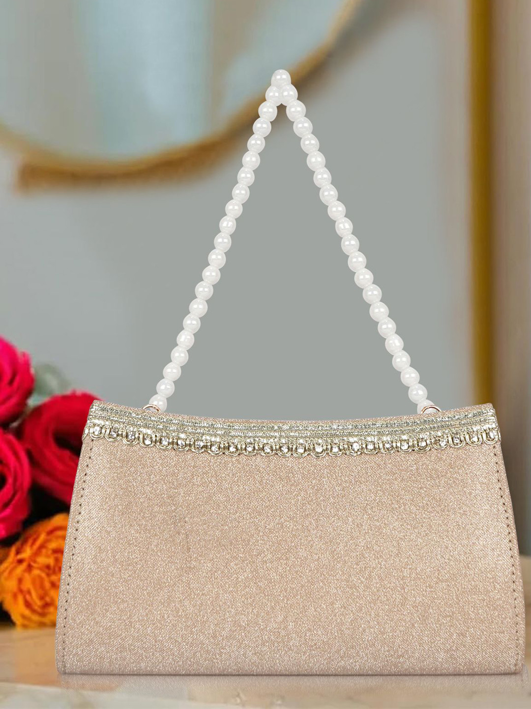 PLANX Embellished Purse Clutch