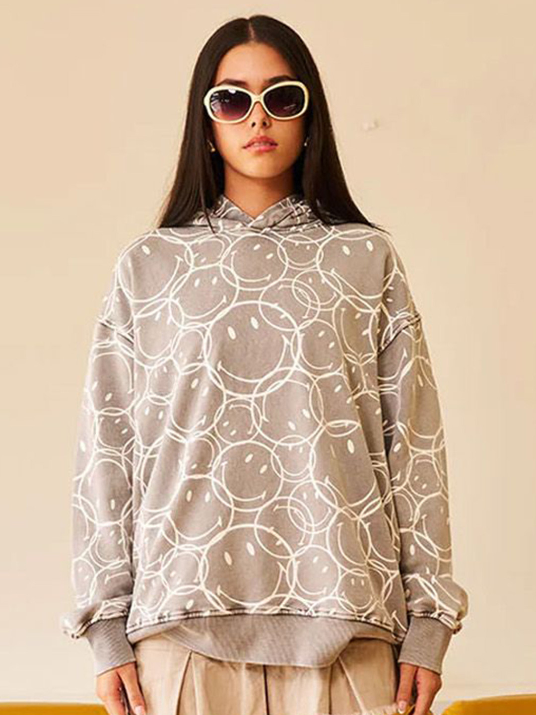 Bonkers Corner Women Hooded Cotton Cape Jacket