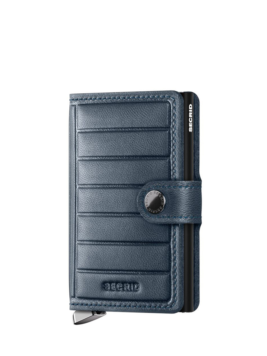 SECRID Teal Embossed Lines Miniwallet