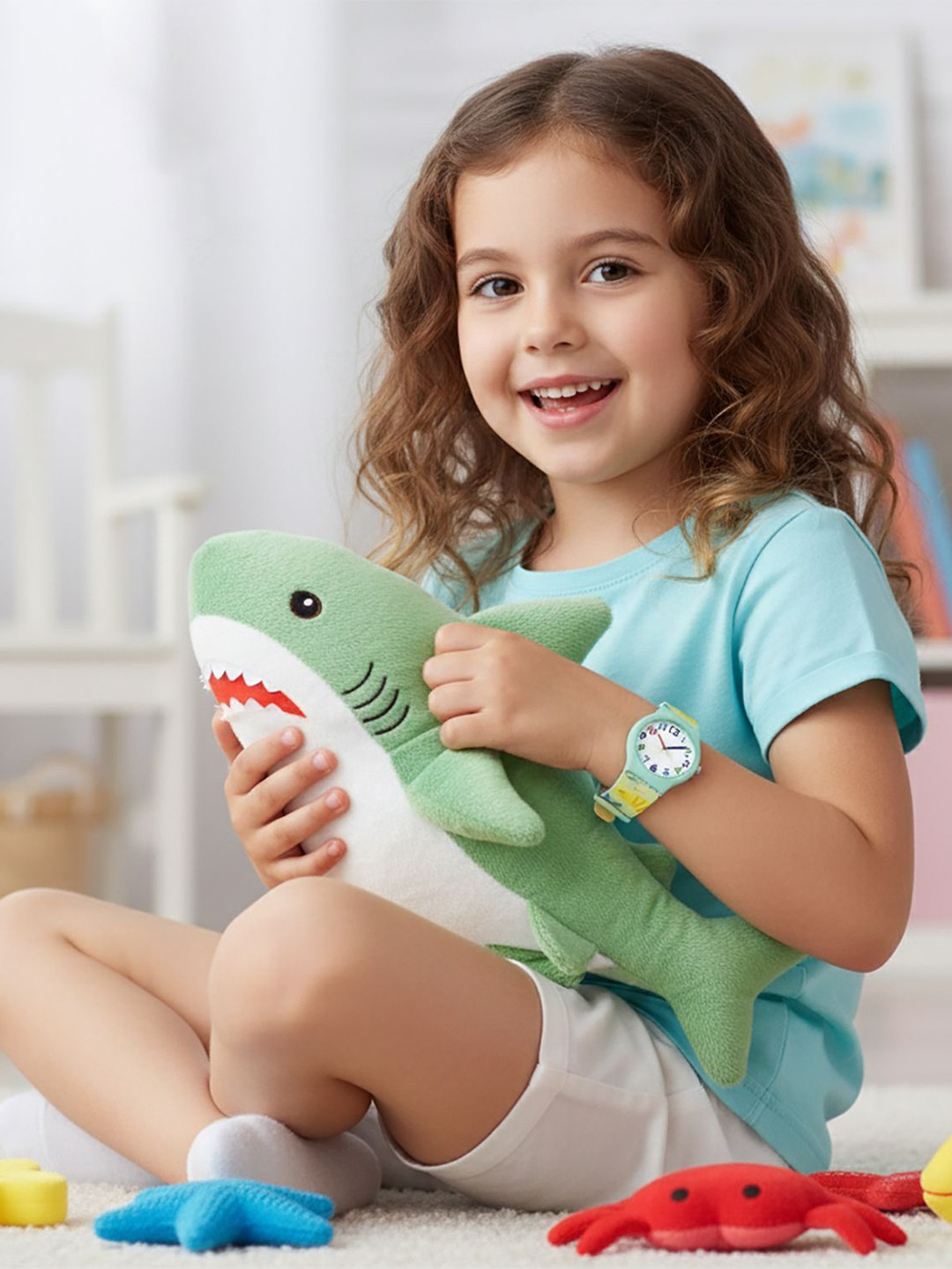 Time Up Kids Printed Dial & Straps Analogue Watch BTR-C8815-55