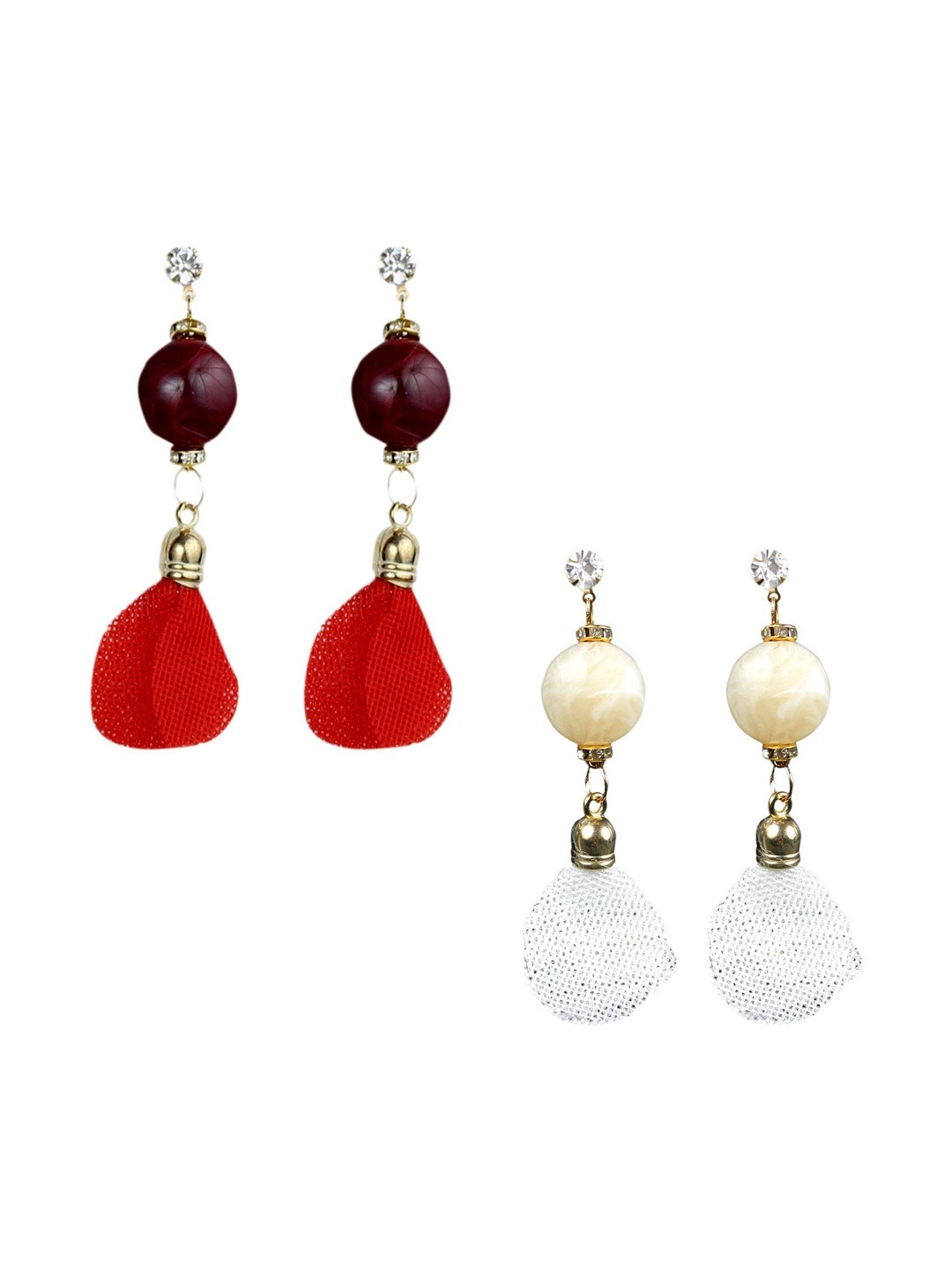 SitashiAlloy Cubic Zirconia Drop Earrings