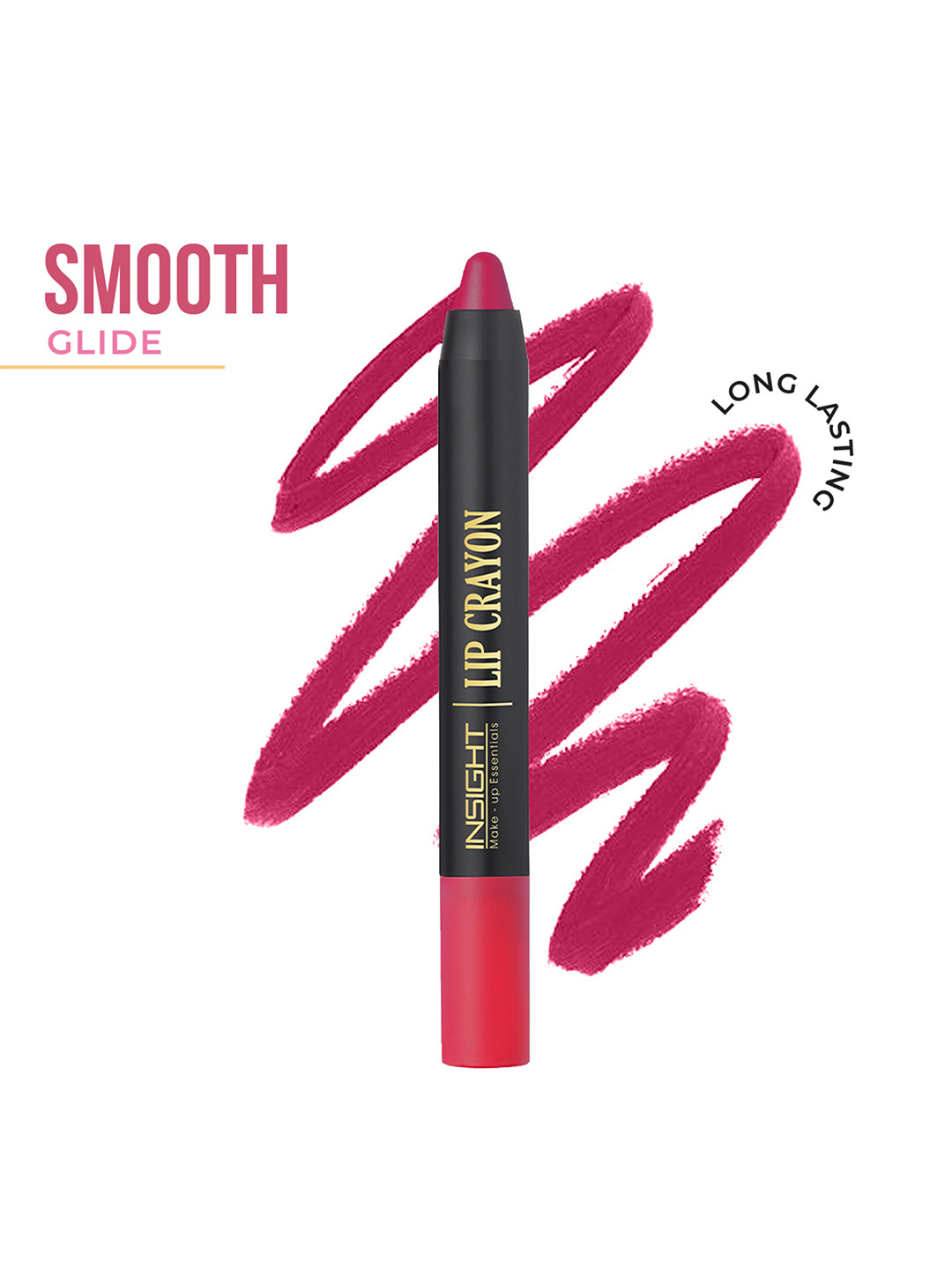Insight Cosmetics  Smooth Texture Matte Finish Lip Crayon 7 g - Sugar Rush