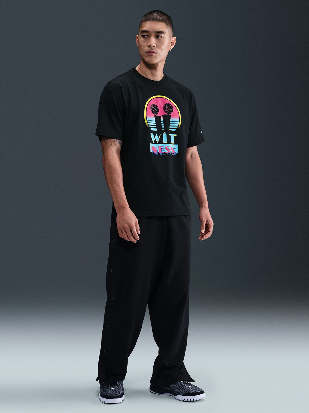 Nike LeBron 'Miami Twice' Men Max90 Basketball T-Shirt