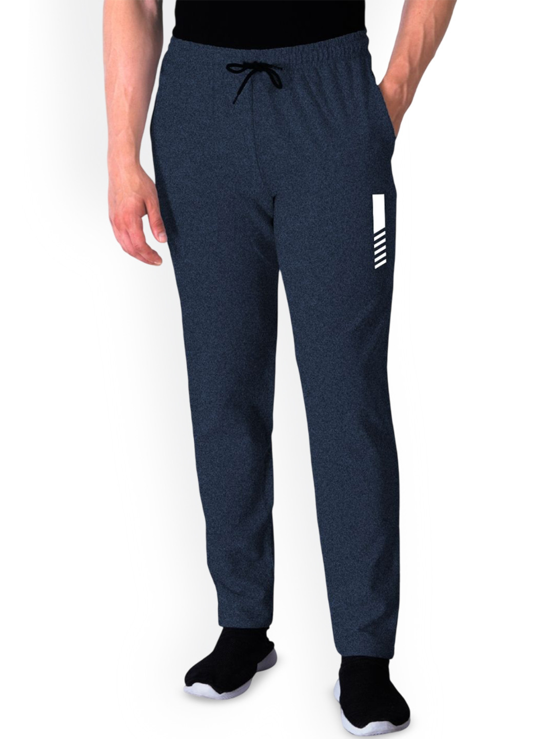 KART BLACK Men Mid Rise Comfortable Cotton Track Pants