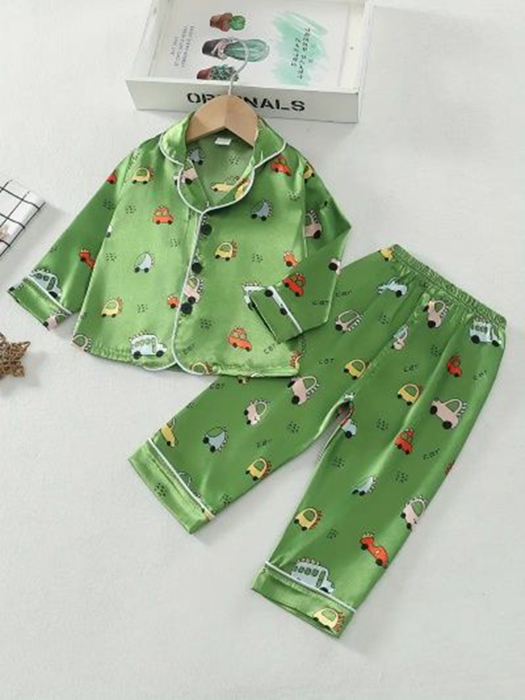 PAGHDAL BROTHER Kids Graphic Printed Night suit