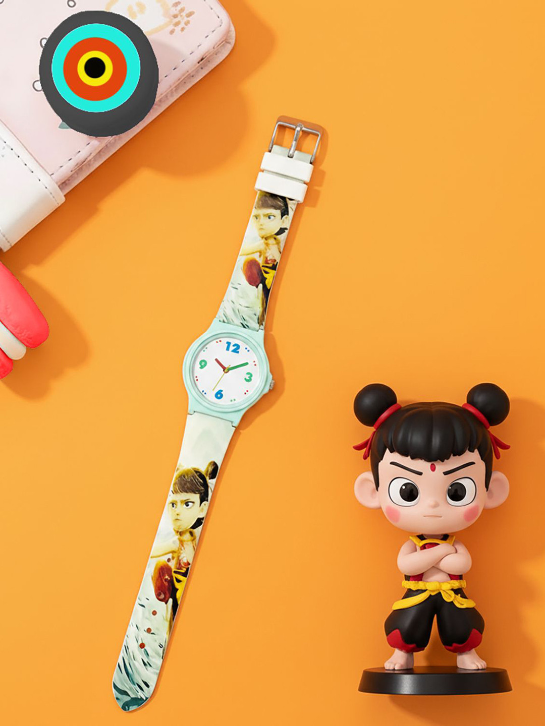 Time Up Kids Printed Dial Anime Analogue Watch BTR-C8657-110