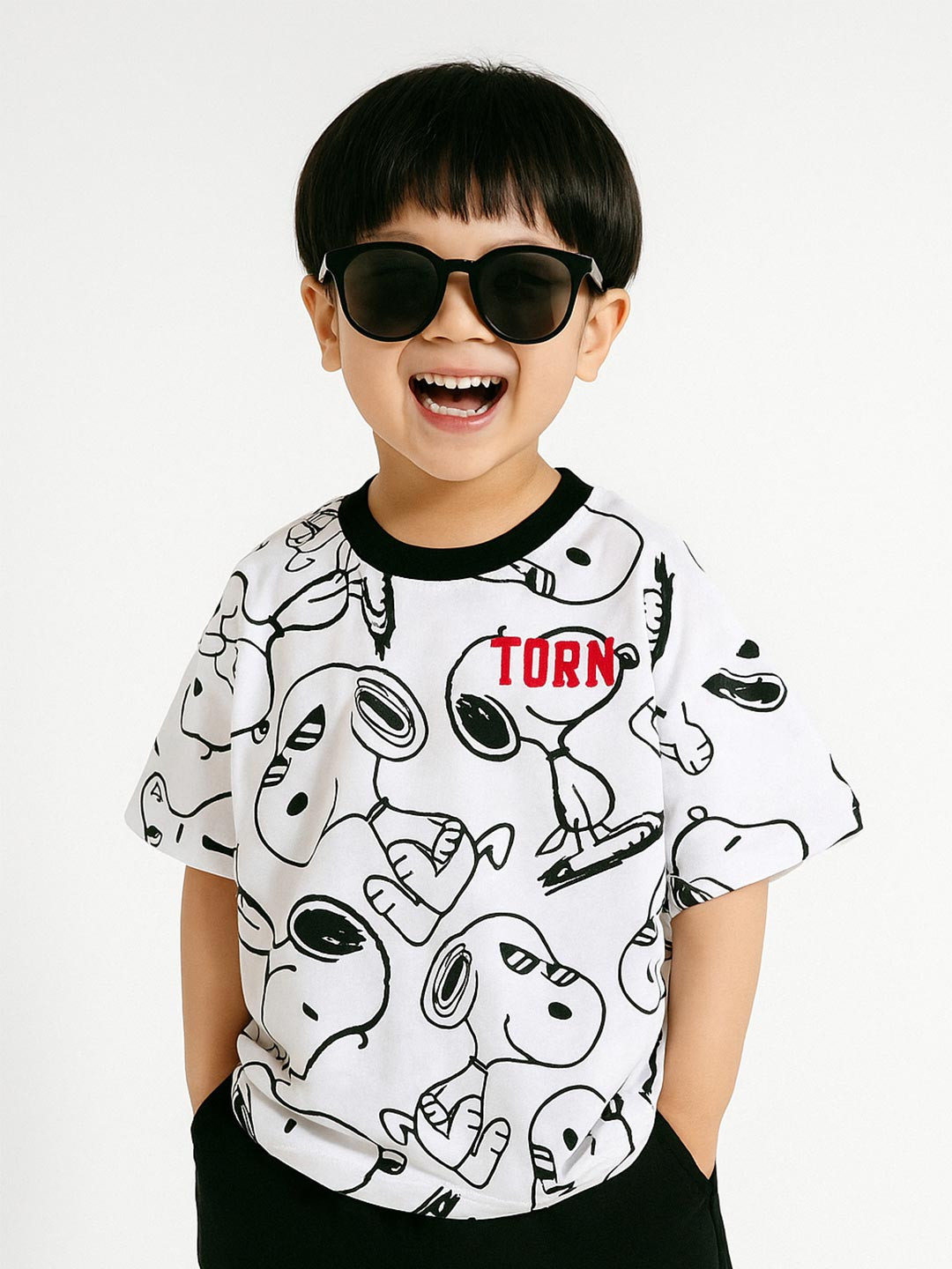 THE TORN Boys White Tshirts