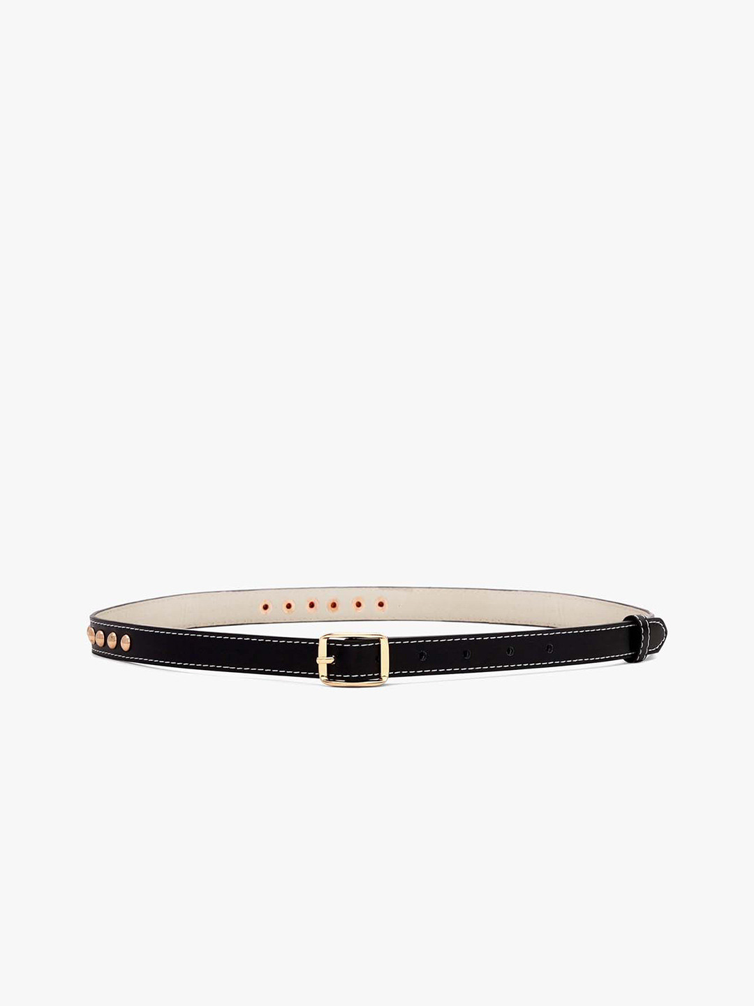 Kazo Women Solid Grace Thin Studded Belt