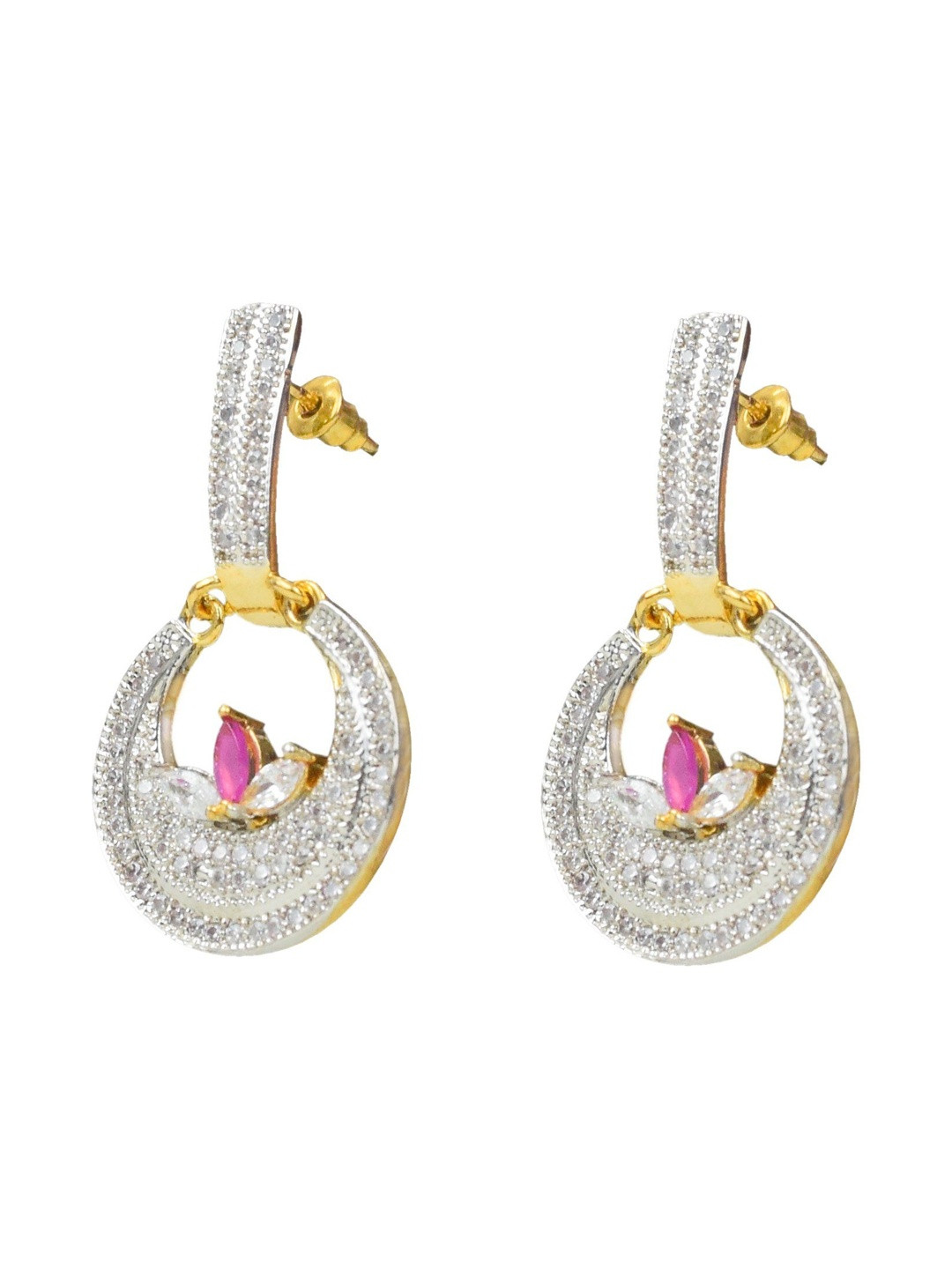 Sitashi Gold-Plated AlloyDrop Earrings